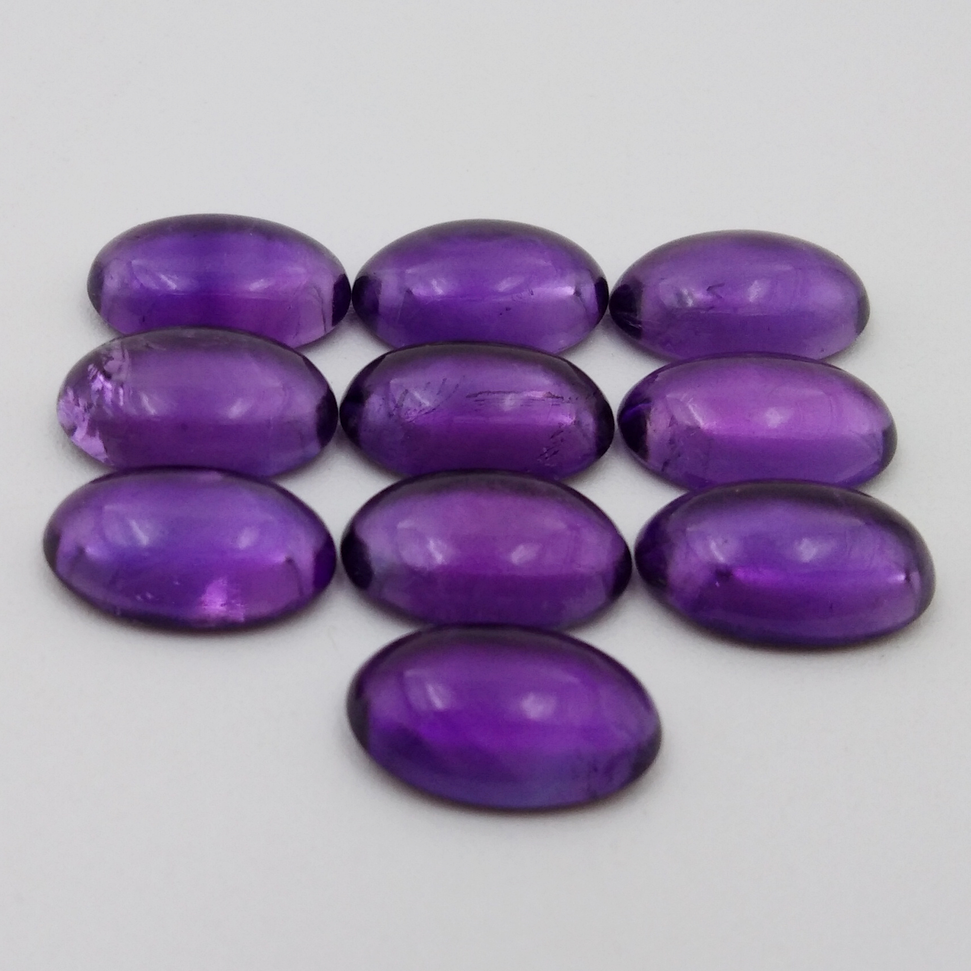 Af.Amethyst Oval Cabochon   