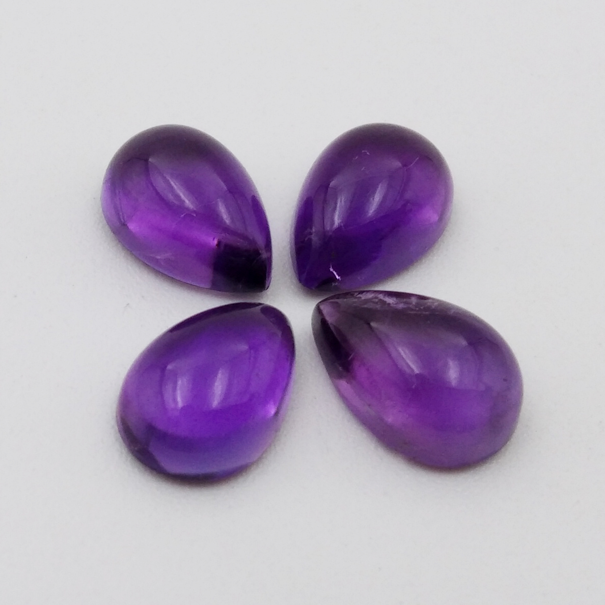 Af.Amethyst Pear Cabochon   