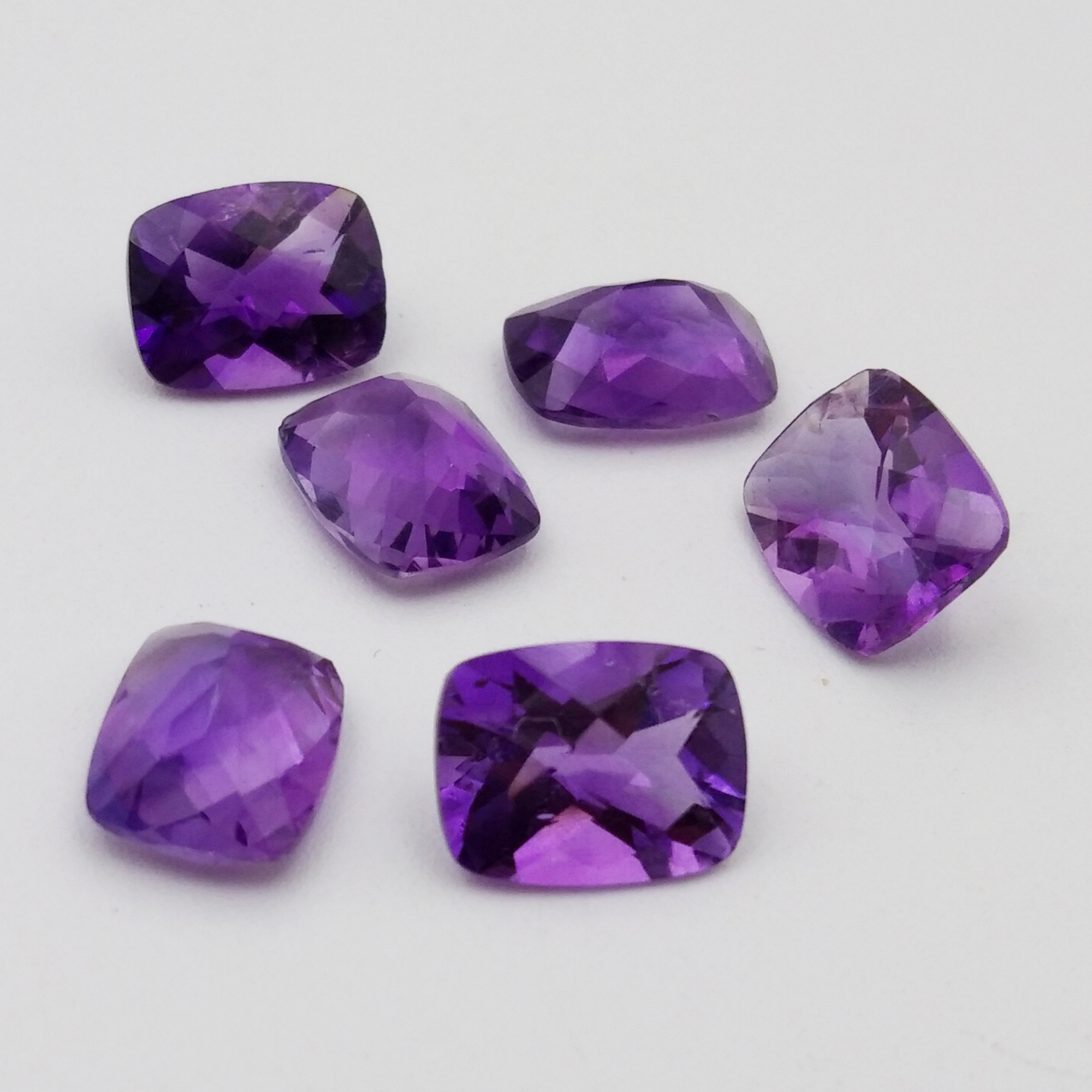 Af.Amethyst Oct.cushion Checker Cut