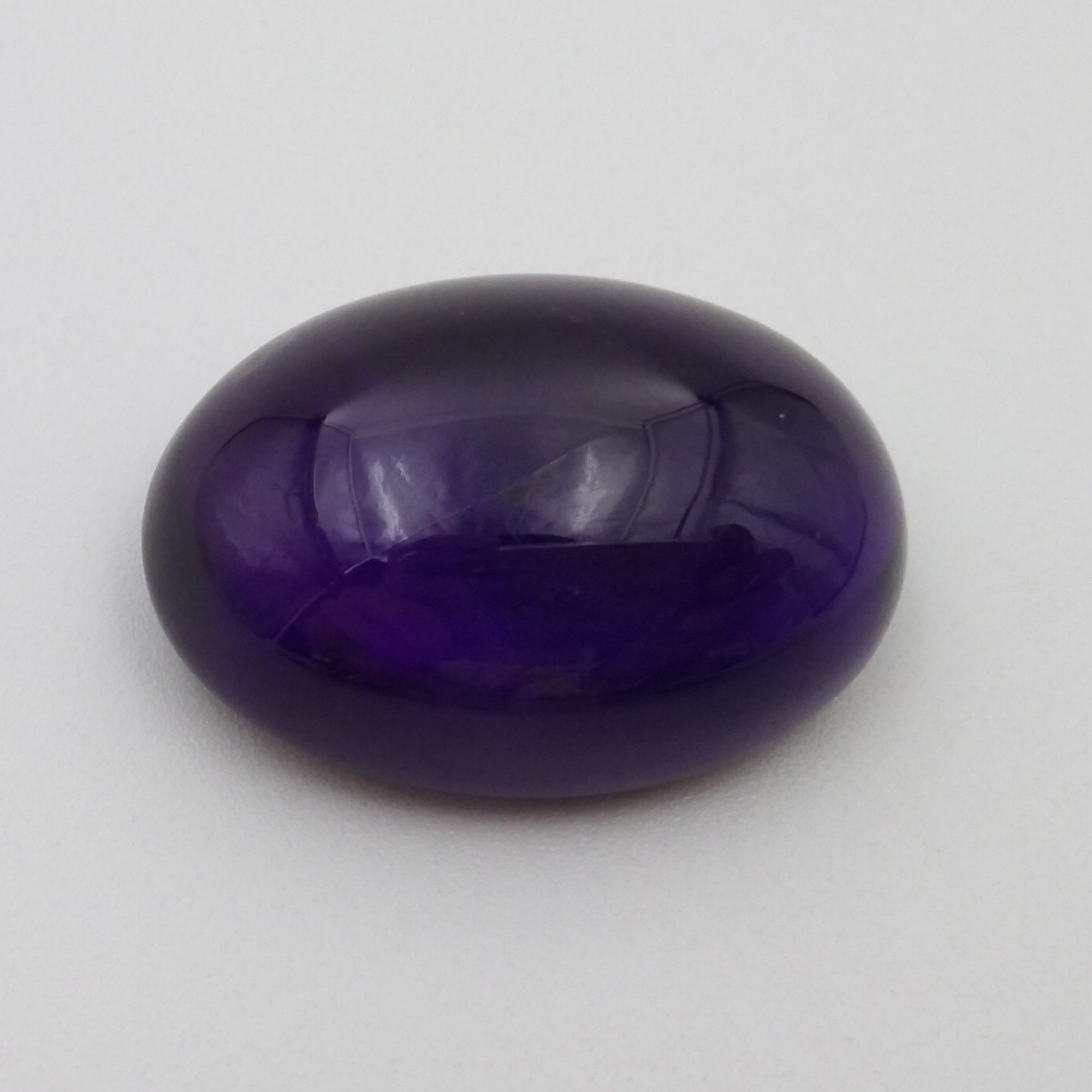 Af.Amethyst Oval Checker Cut