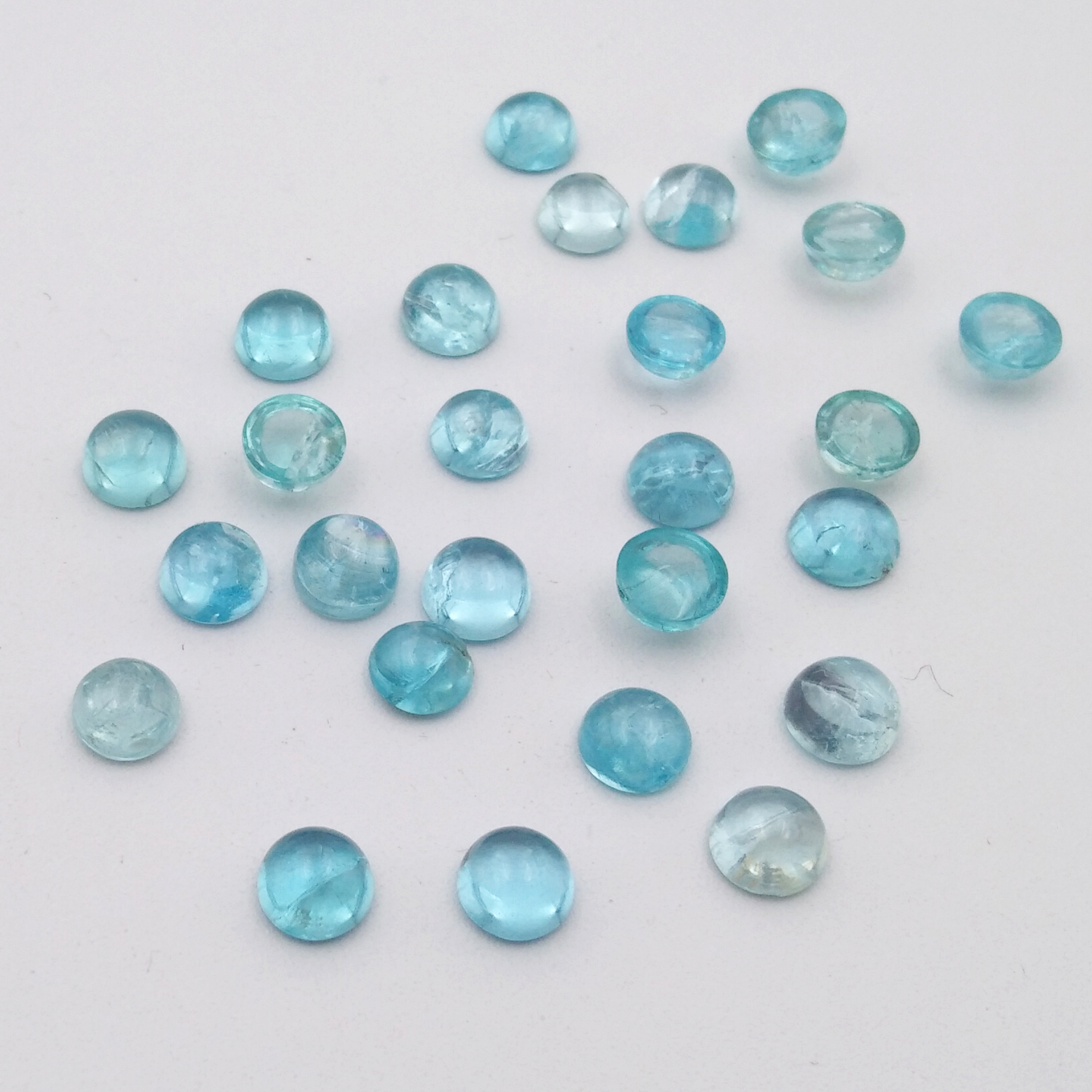 Apatite Round Cabochon   