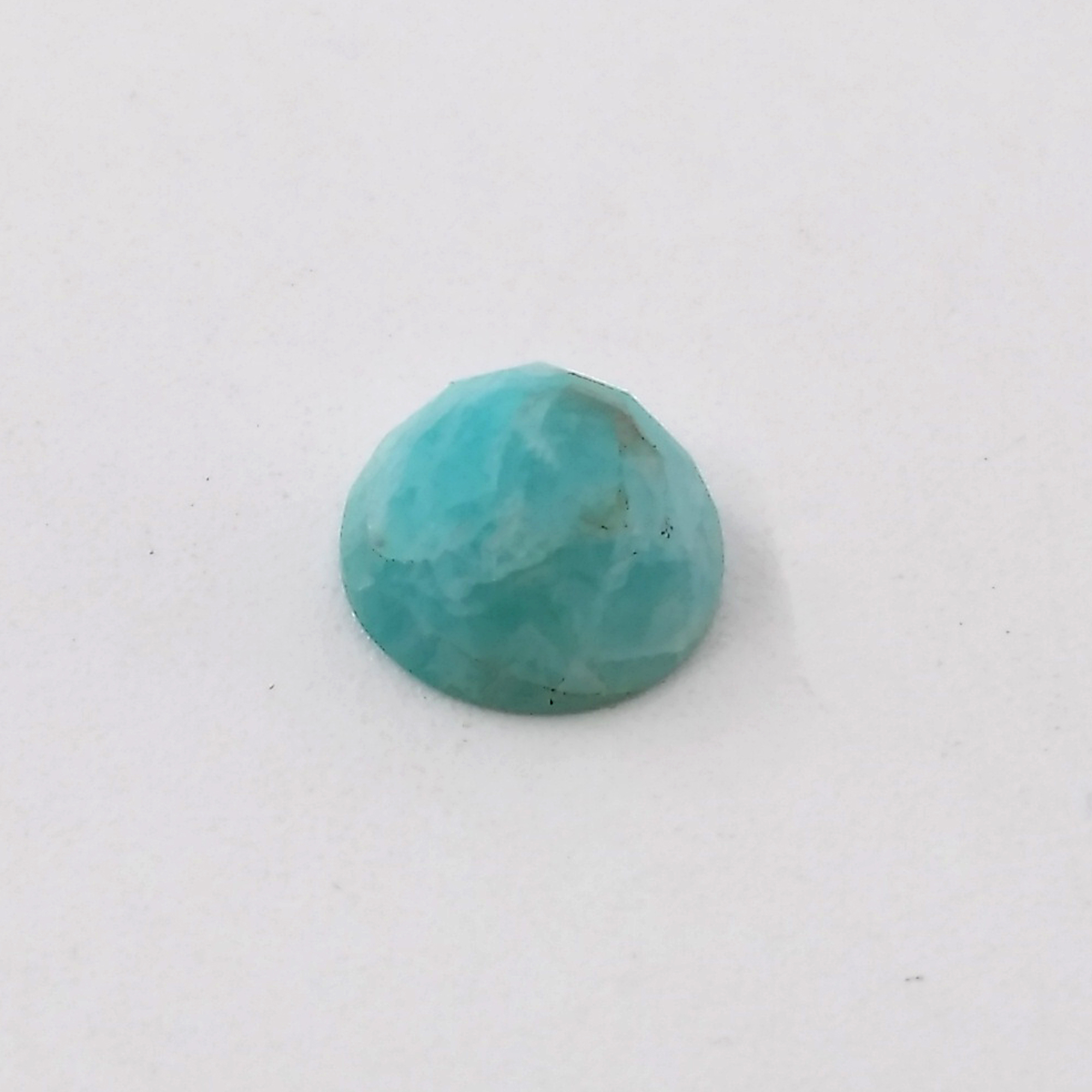 Amazonite Round Rose Cut