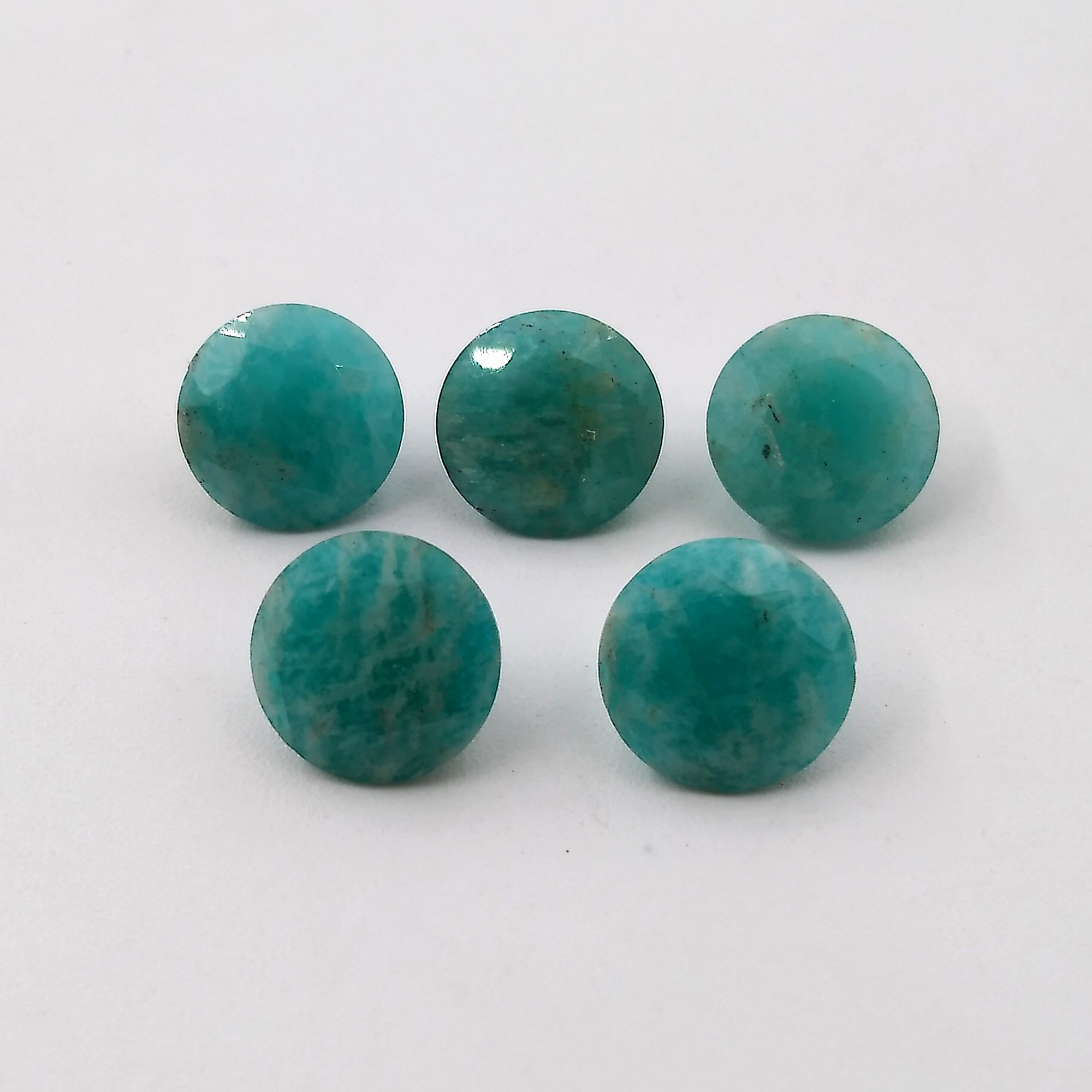 Amazonite Round Cut