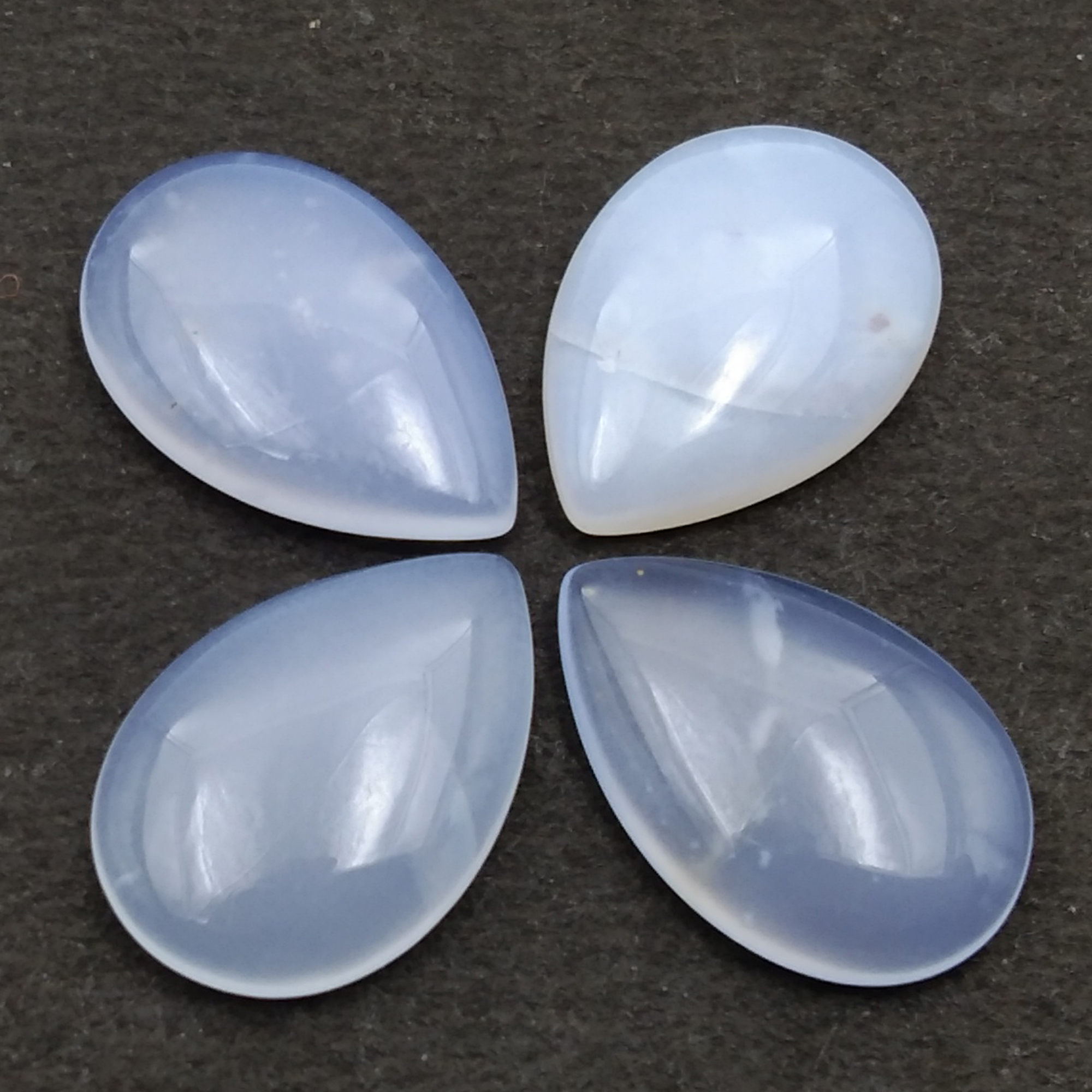 Chalcedony Pear Cabochon   