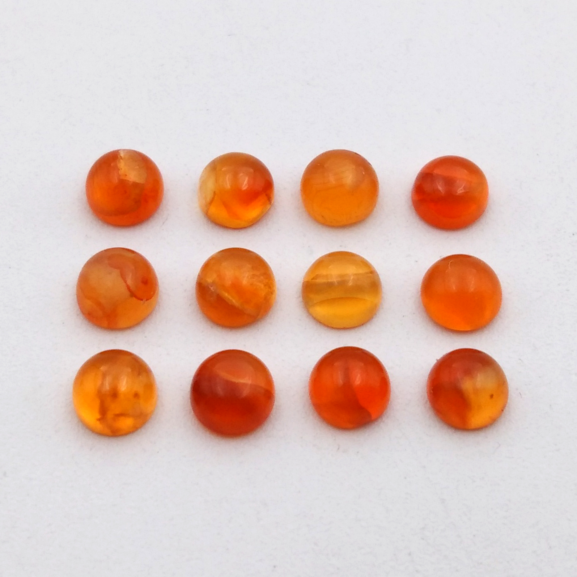 Carnelian Round Cabochon   