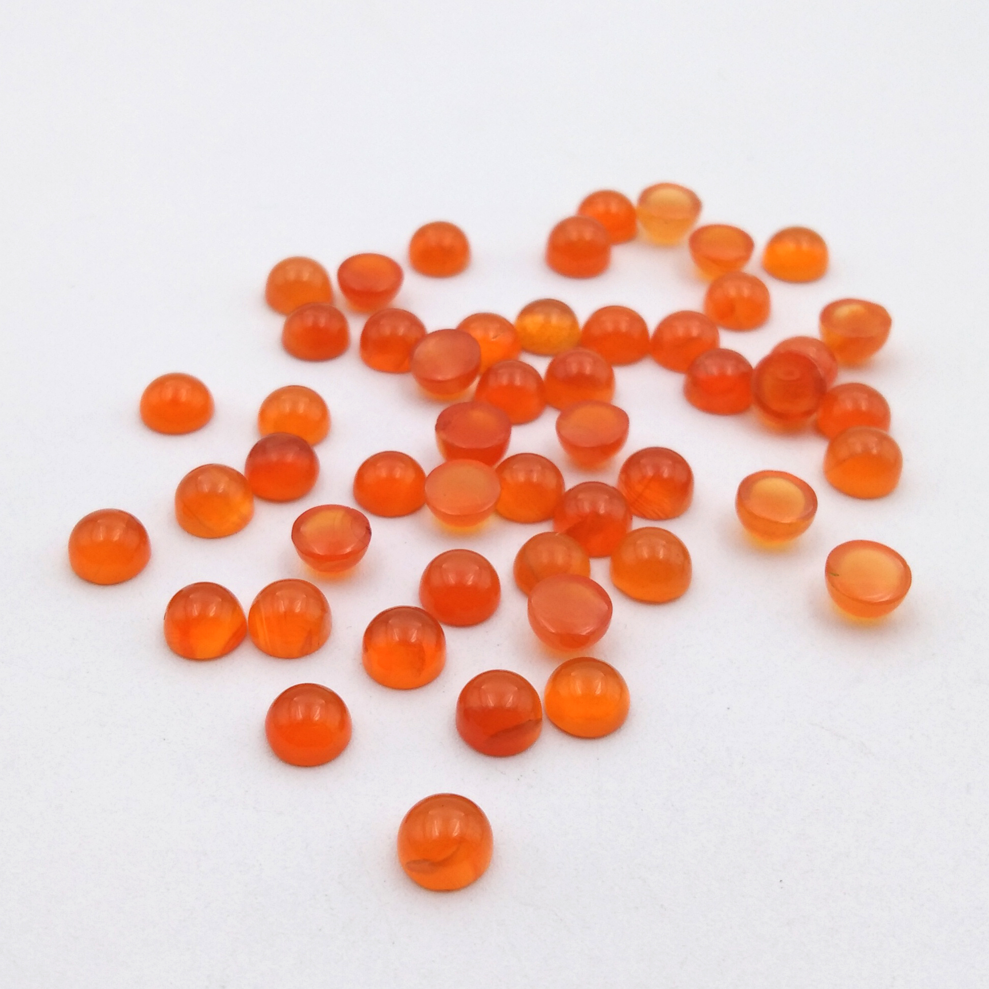 Carnelian Round Cabochon   