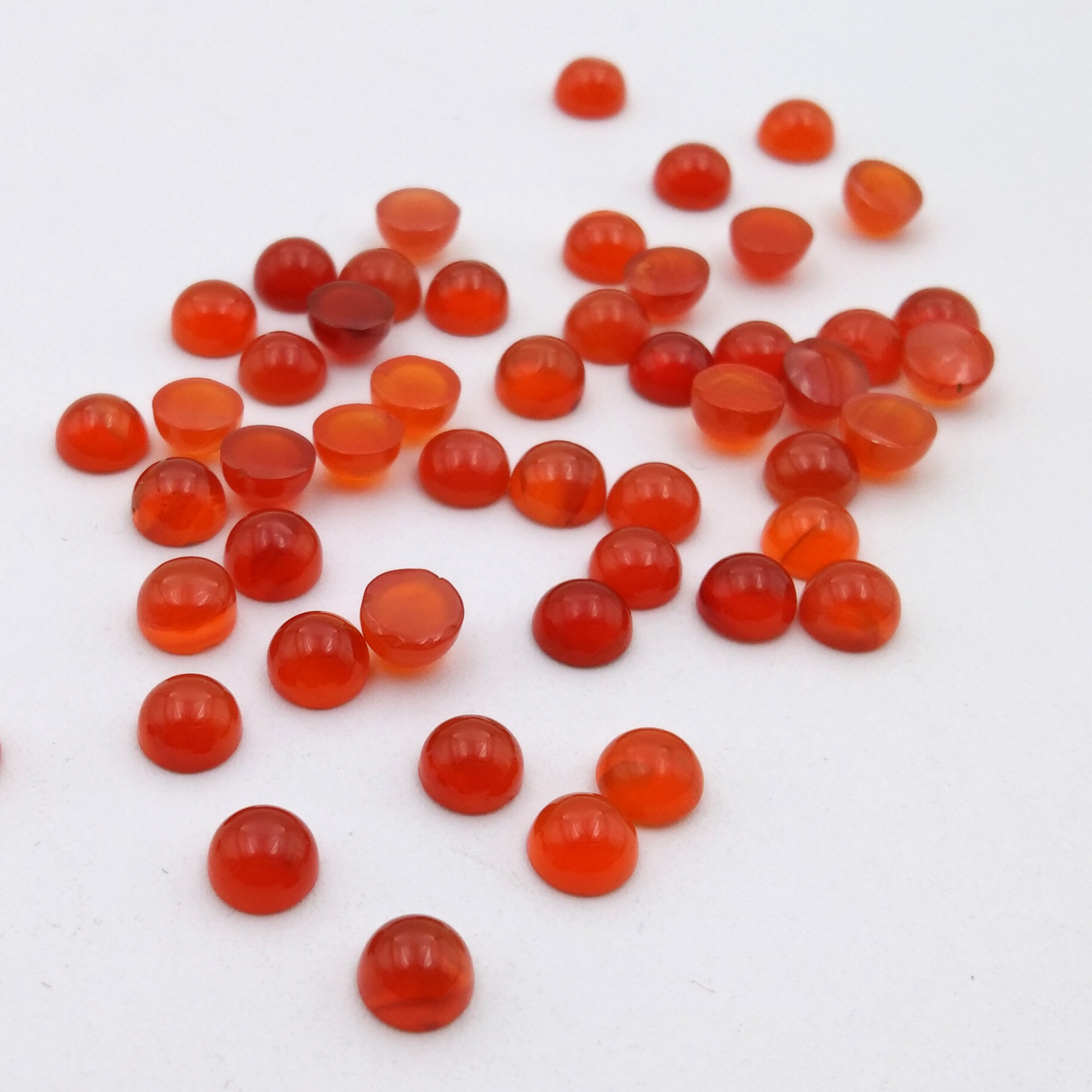 Carnelian Round Cabochon   