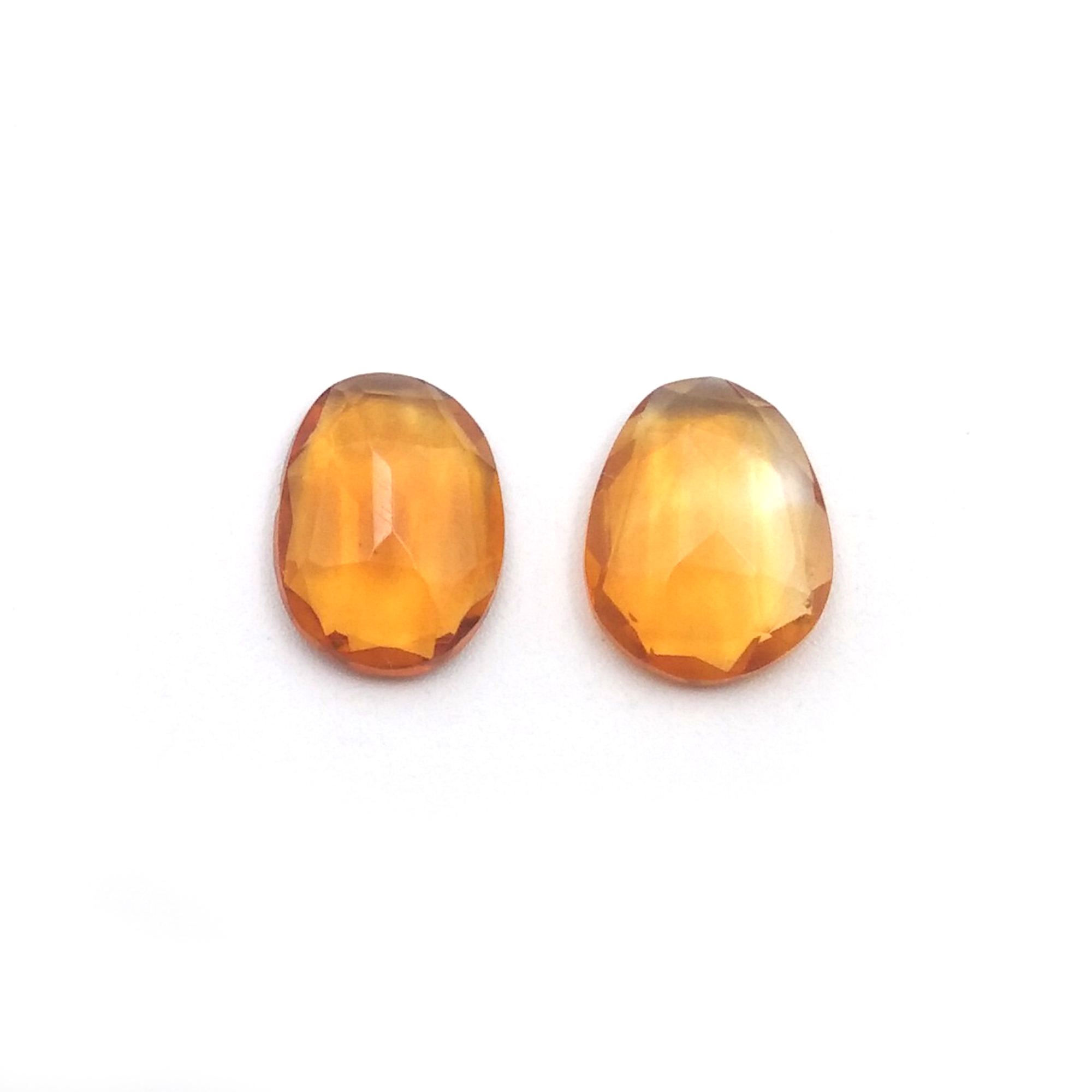 Citrine Fancy shape Slice Normal Cut