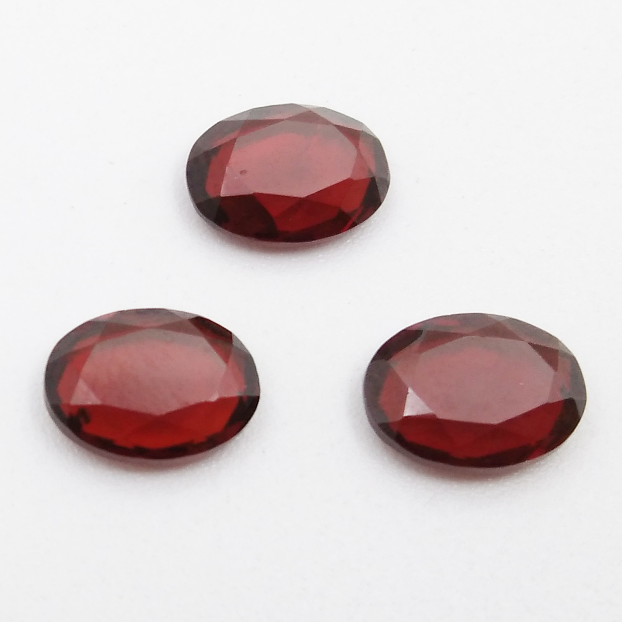 Garnet Oval Cut