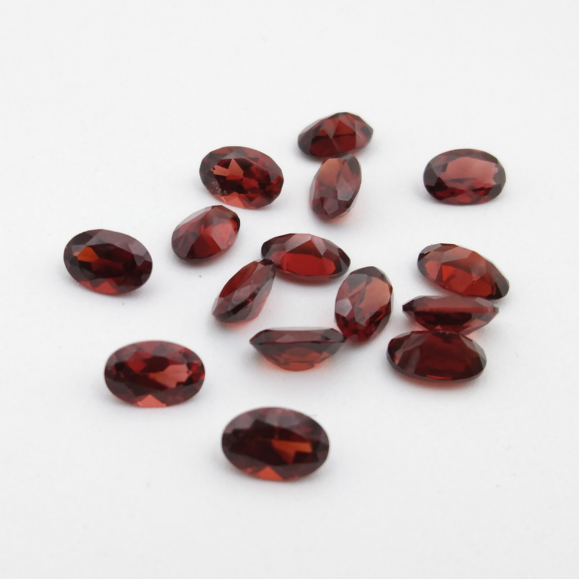 Garnet Oval Cut