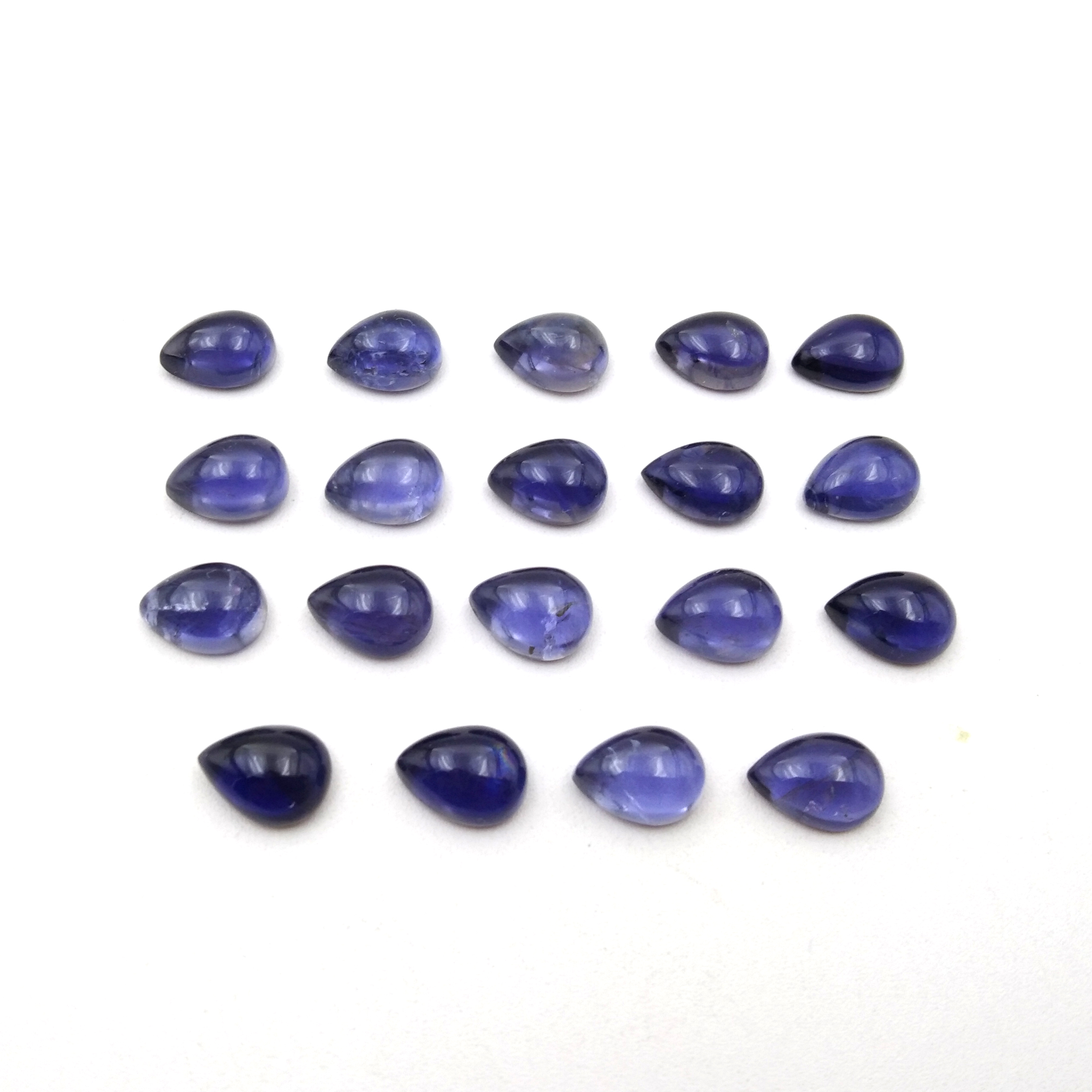 Iolite Pear Cabochon   