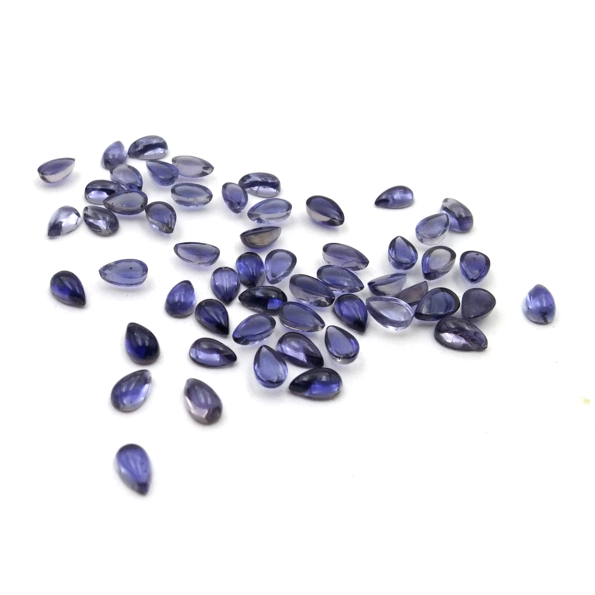 Iolite Pear Cabochon   