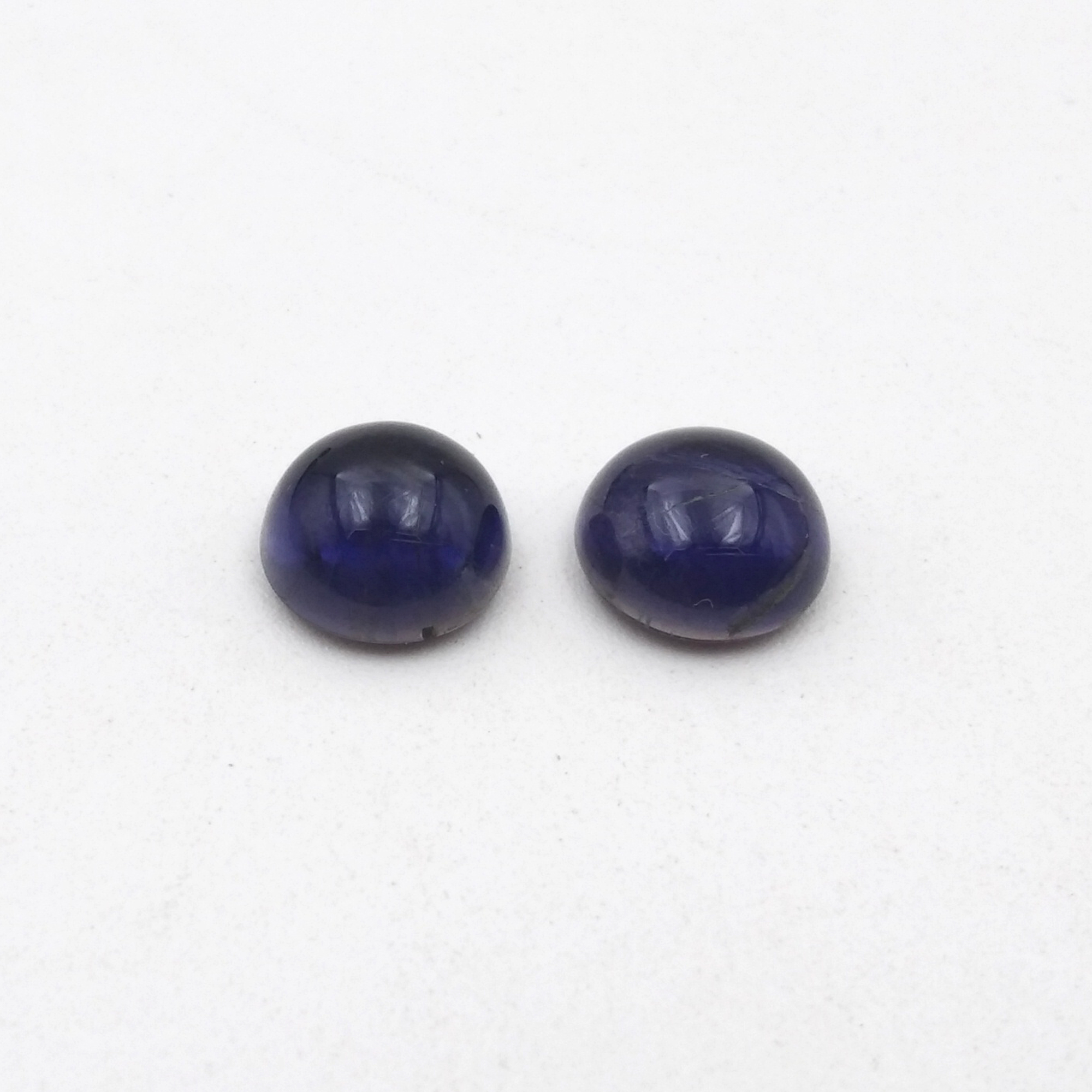 Iolite Round Cabochon   