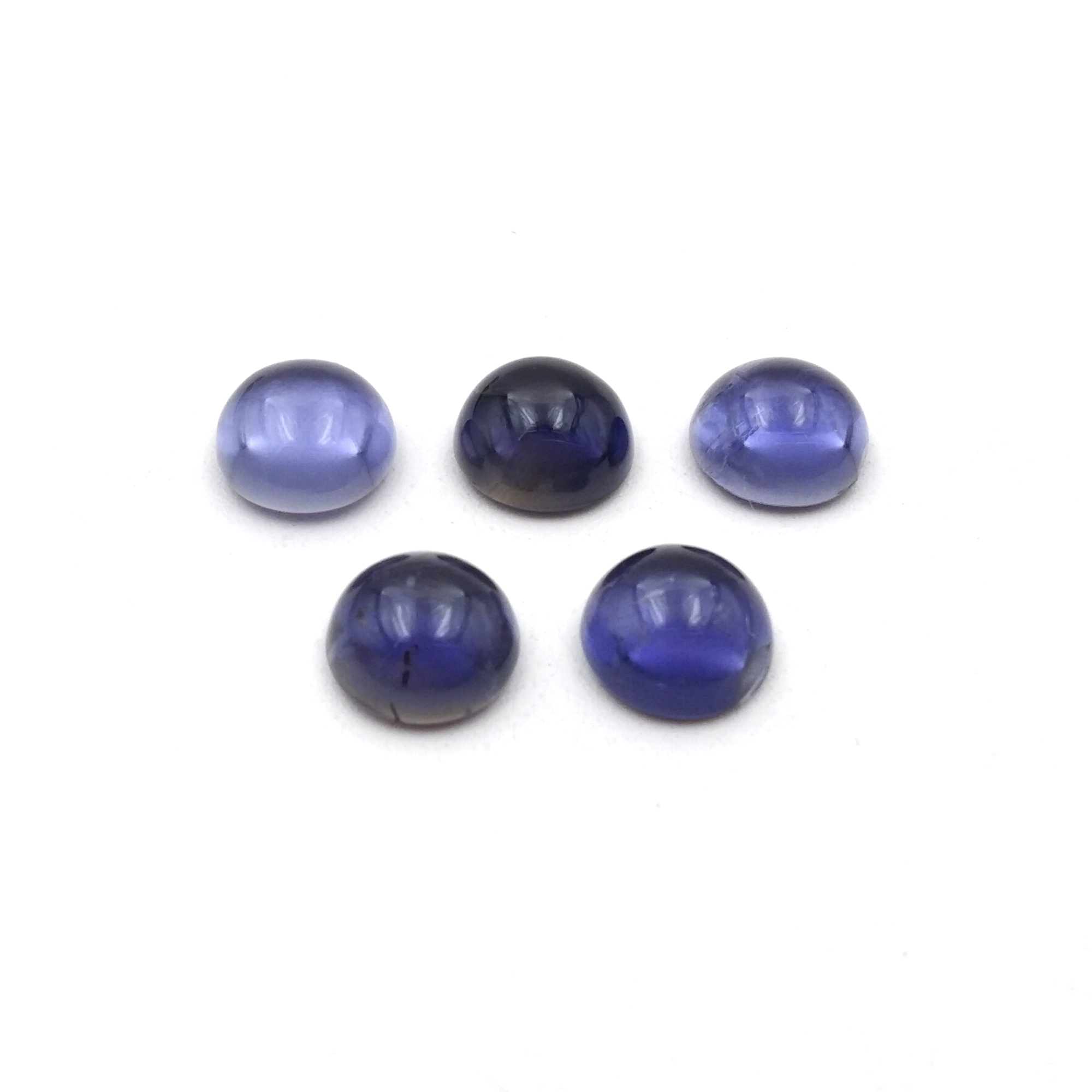 Iolite Round Cabochon   