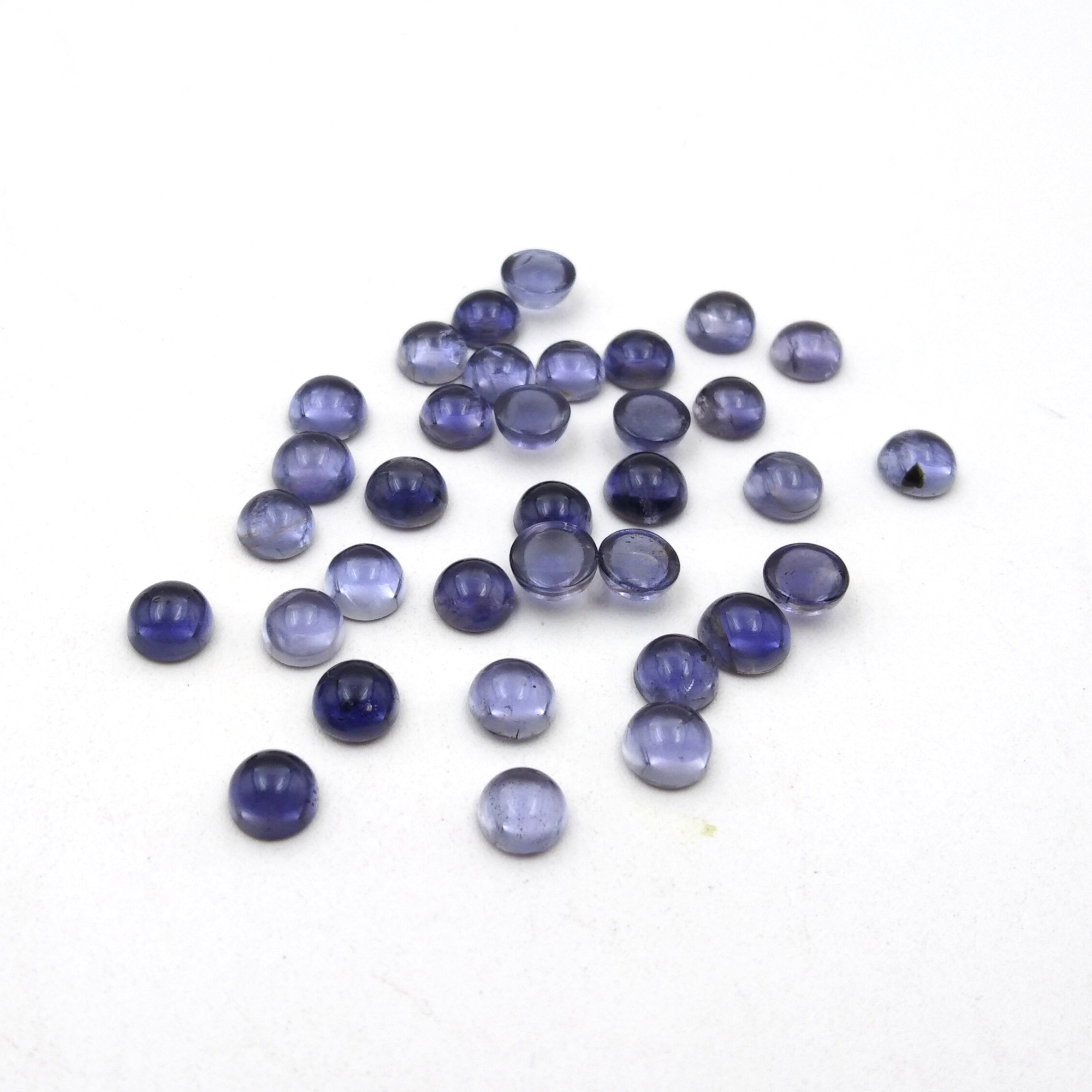 Iolite Round Cabochon   