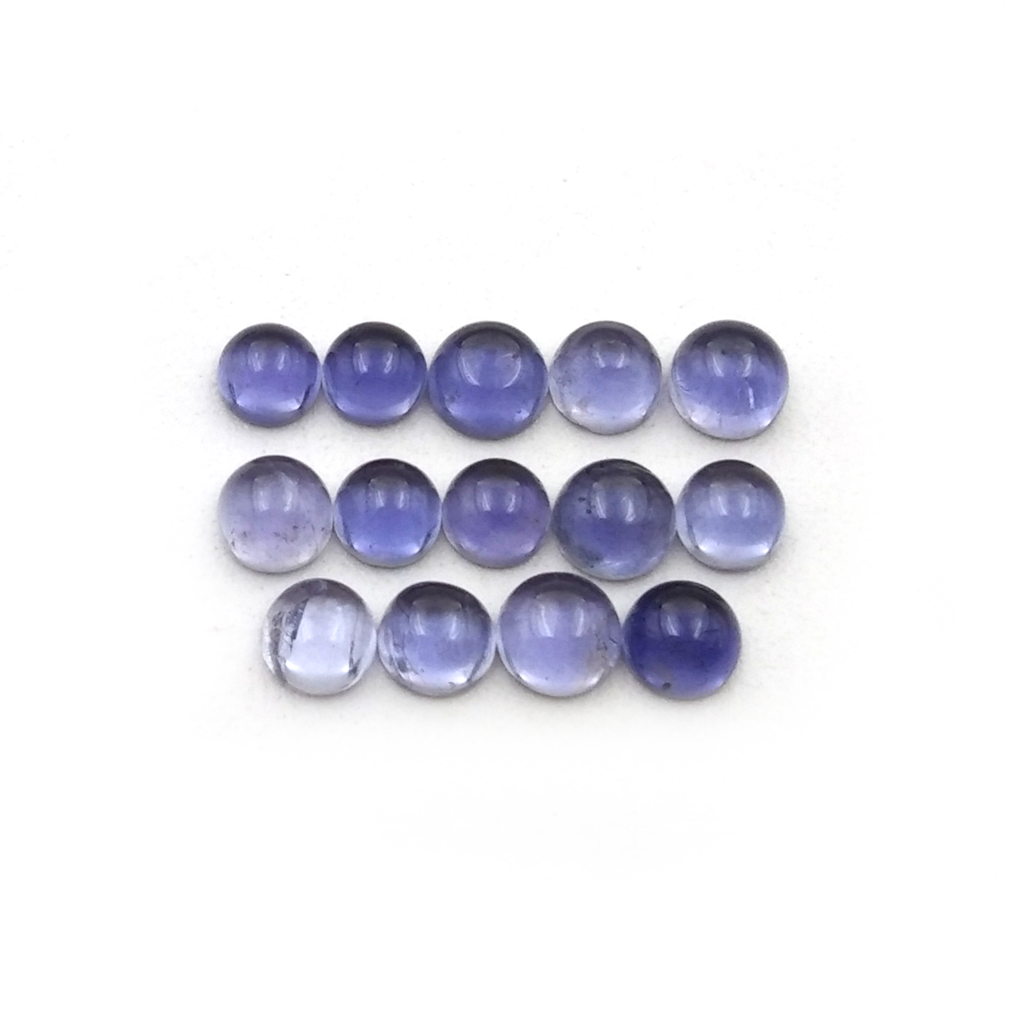 Iolite Round Cabochon   