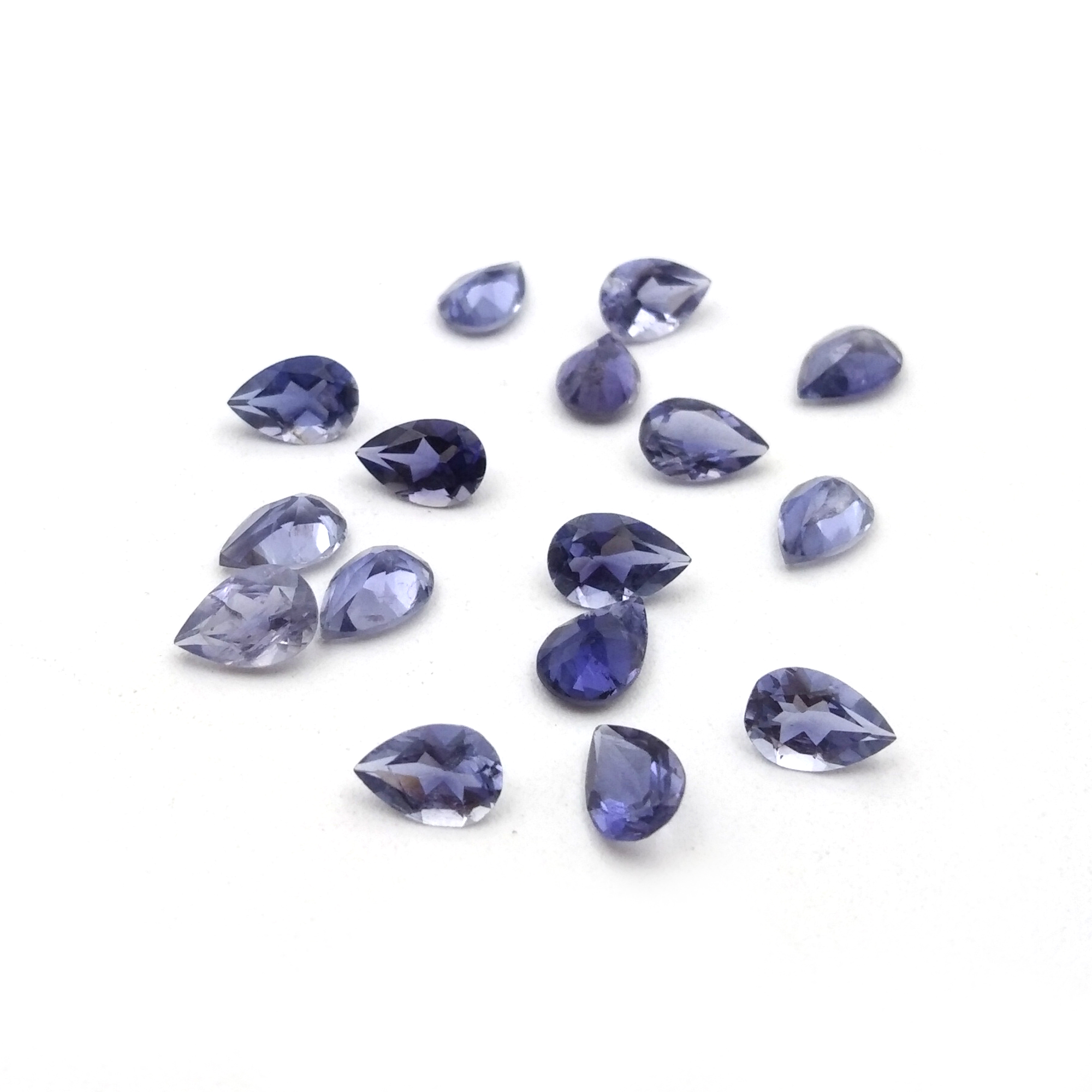 Iolite Pear Cut