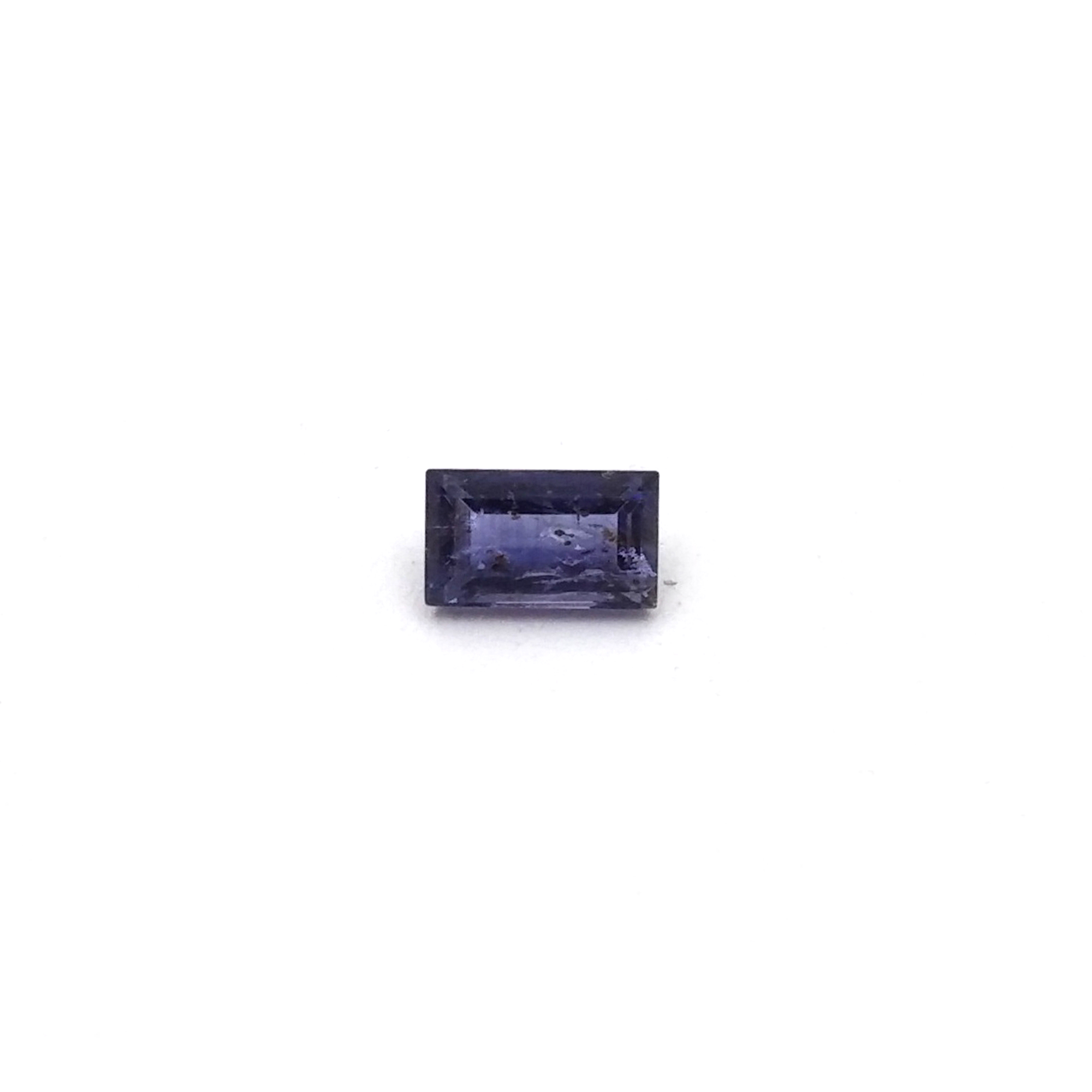 Iolite Oct.cushion Cut