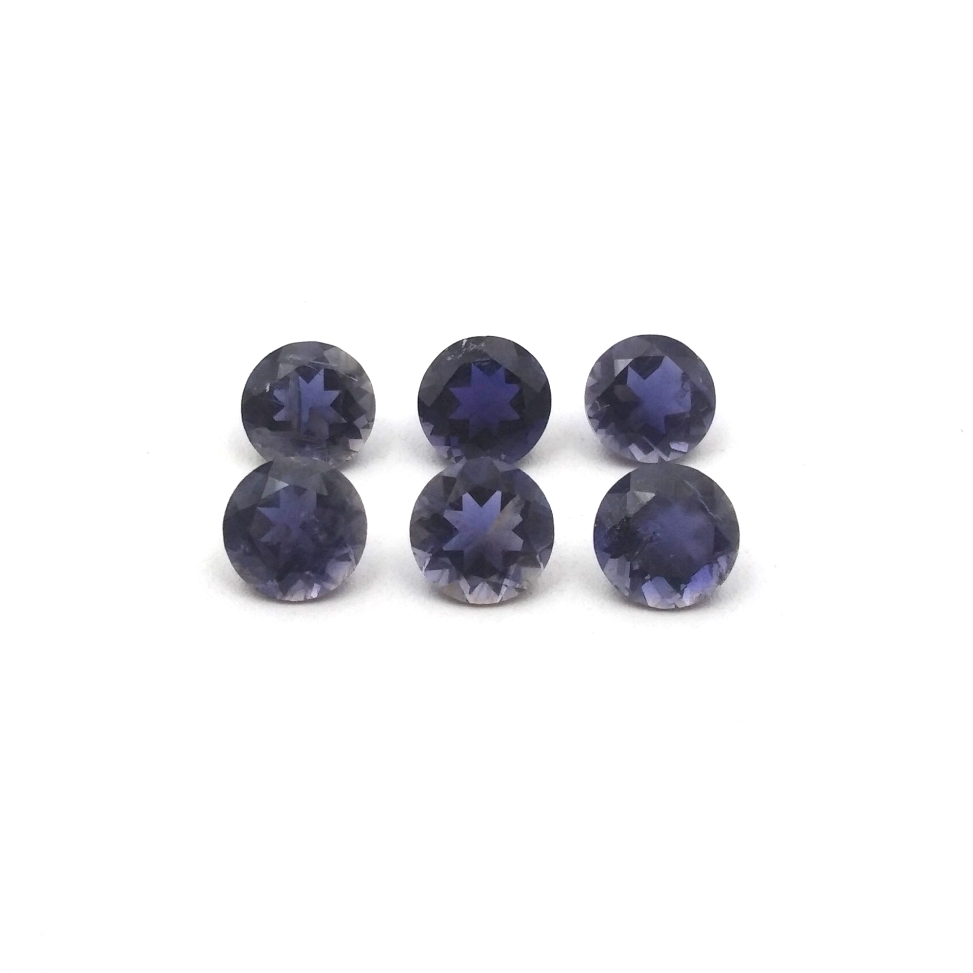 Iolite Round Cut