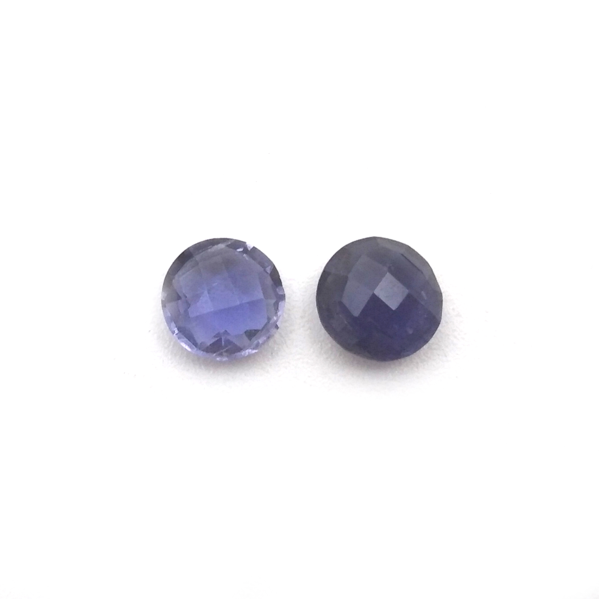 Iolite Round Cut