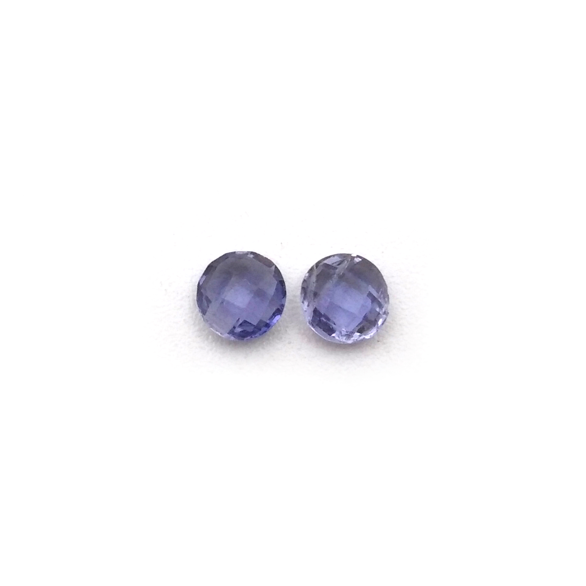 Iolite Round Cut