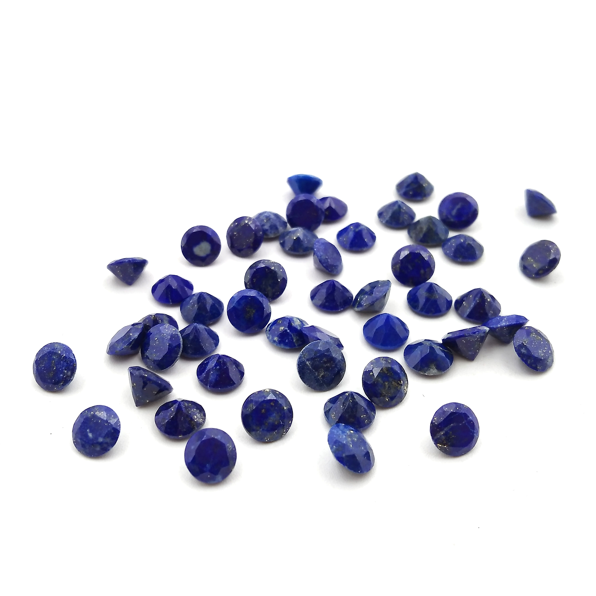 Lapis Round Cut