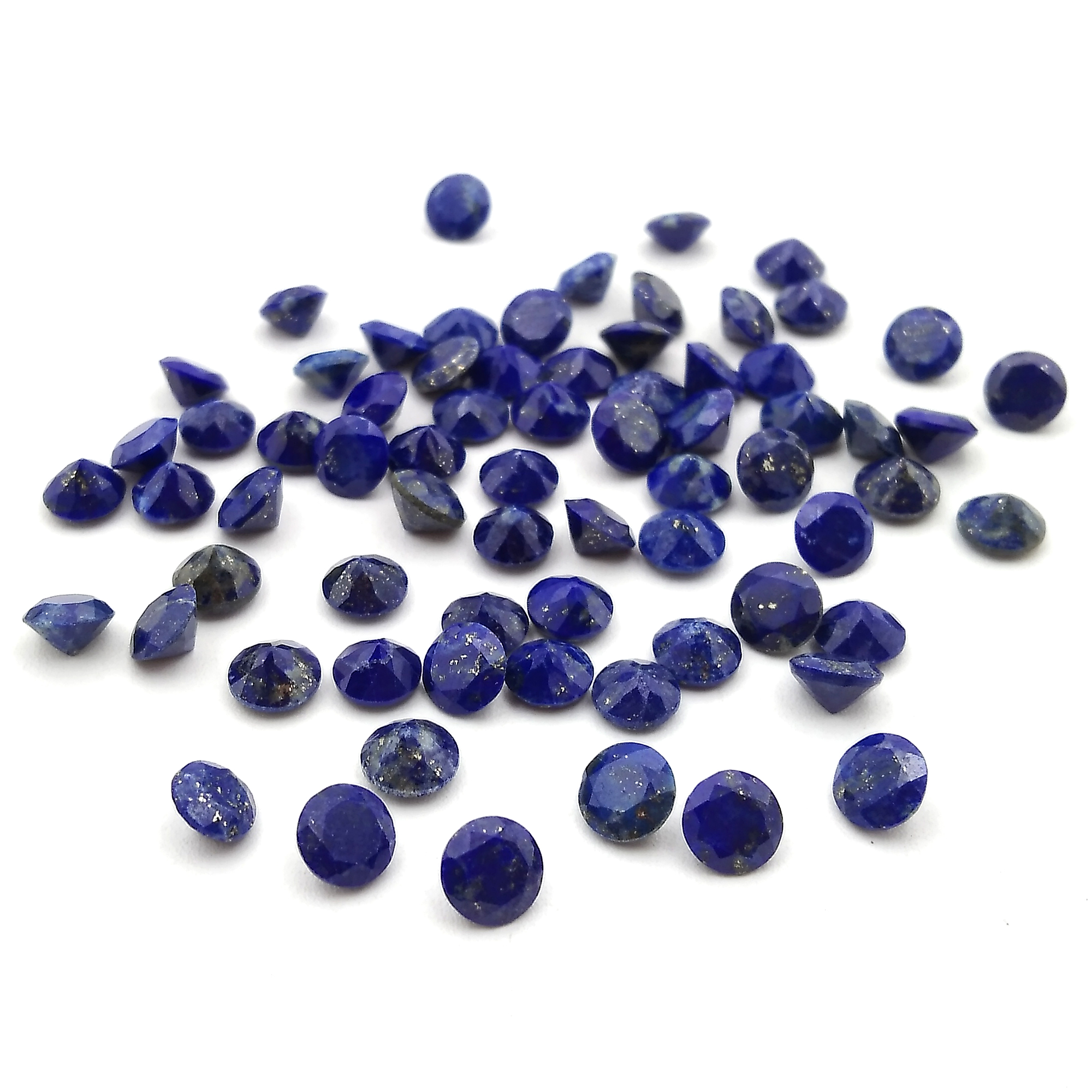 Lapis Round Cut