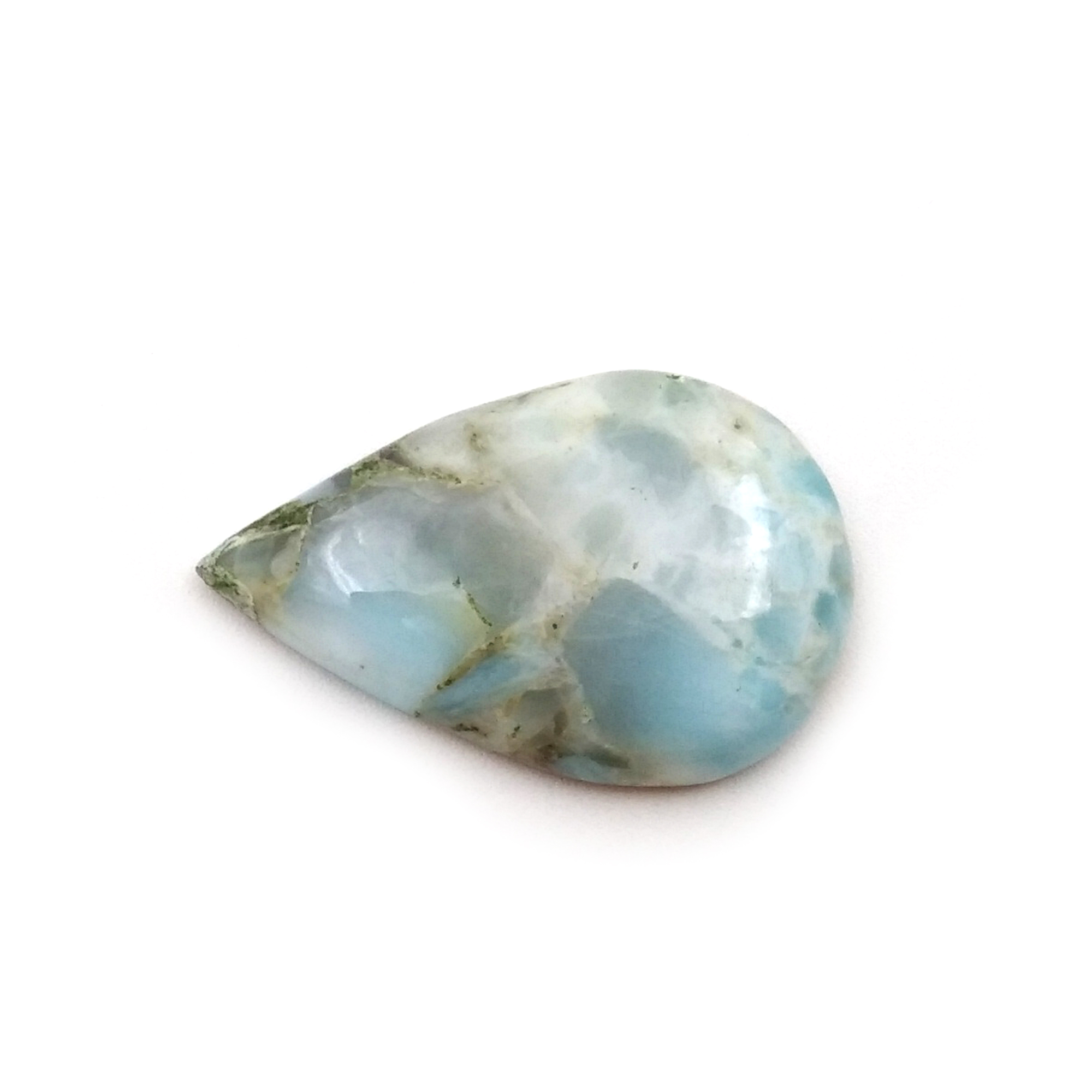 Larimar Pear Cabochon   