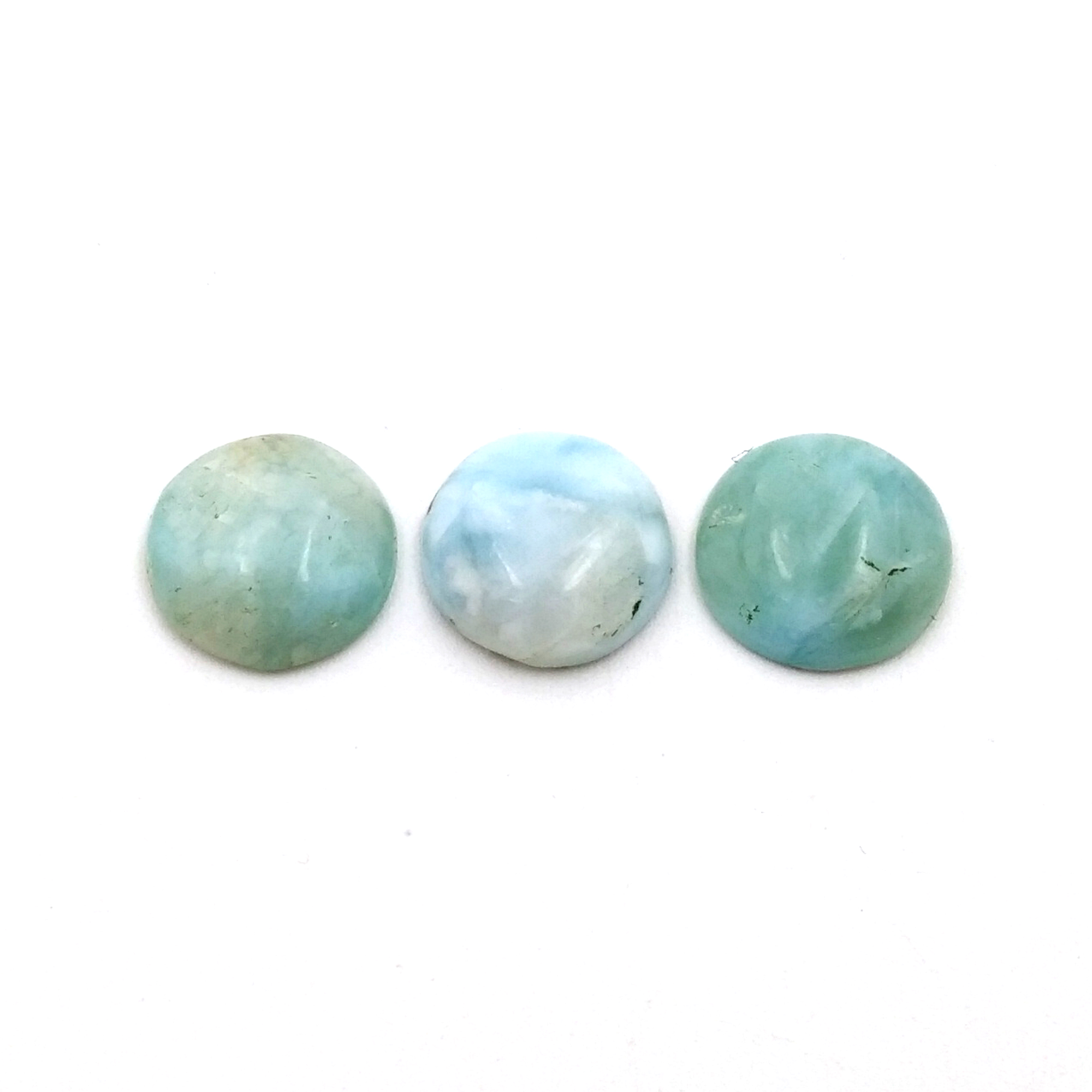 Larimar Round Cabochon   