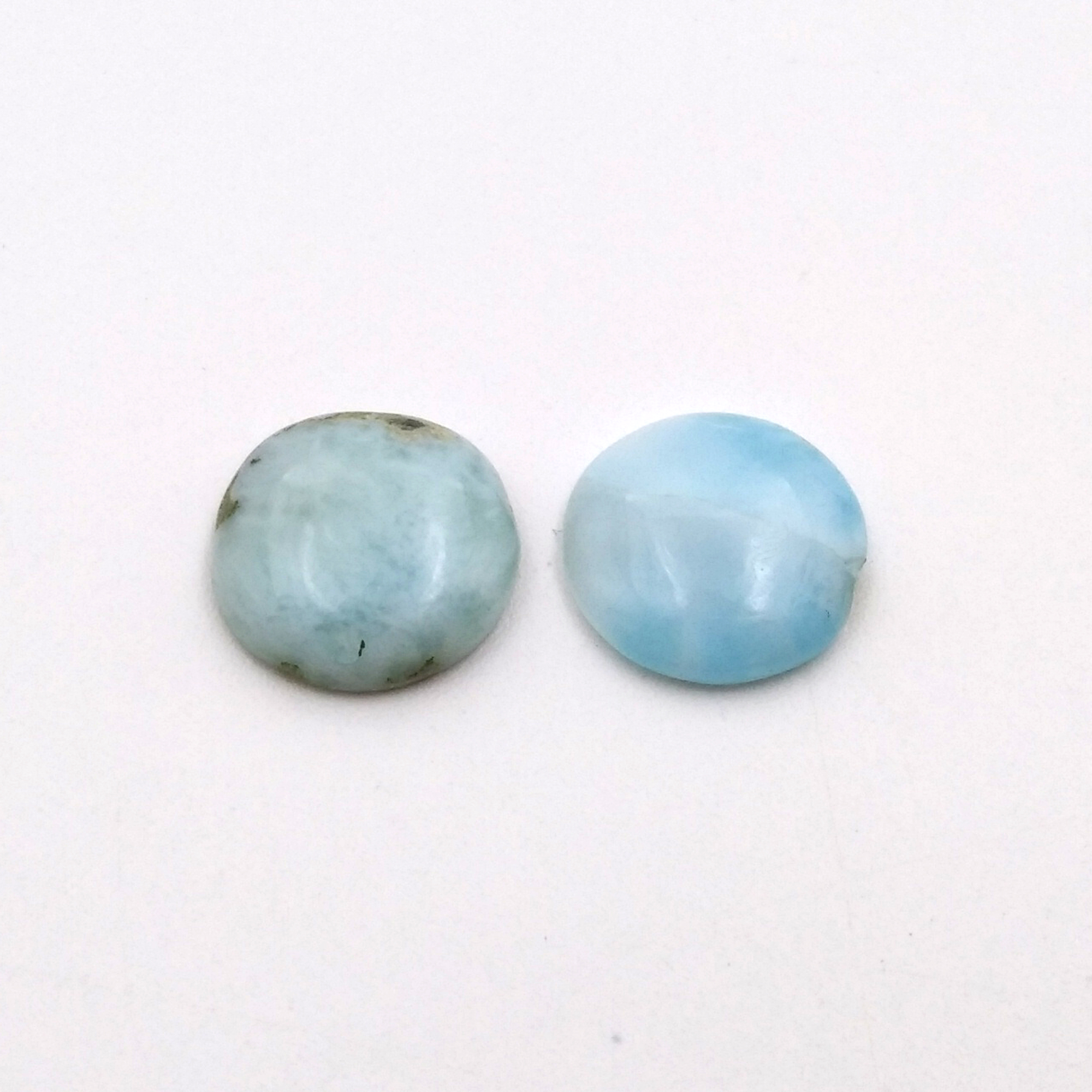 Larimar Round Cabochon   