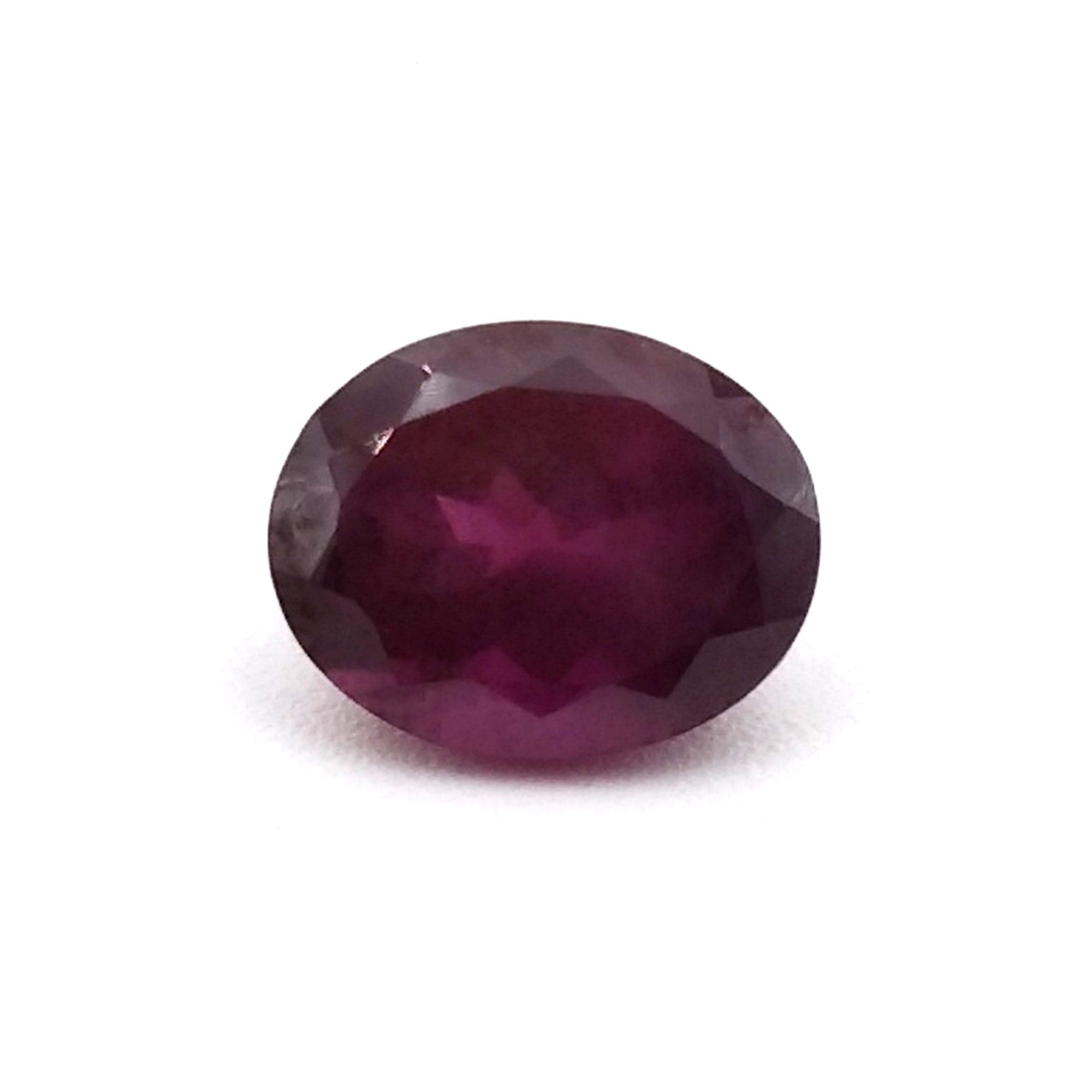 Rhodolite Oval Cut