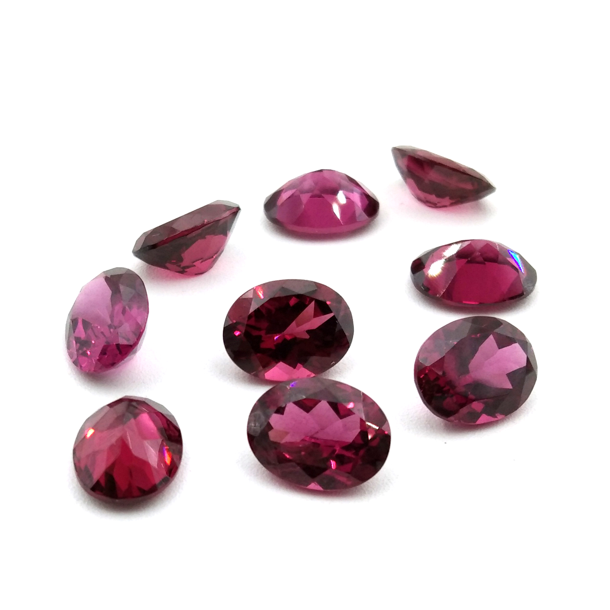 Rhodolite Oval Cut