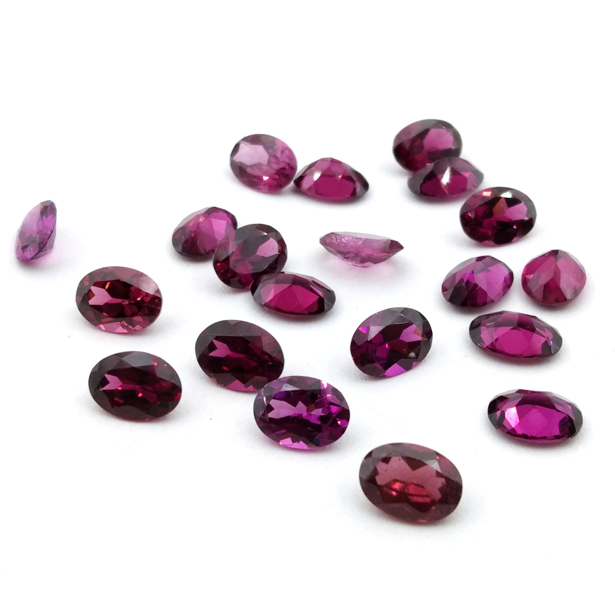 Rhodolite Oval Cut