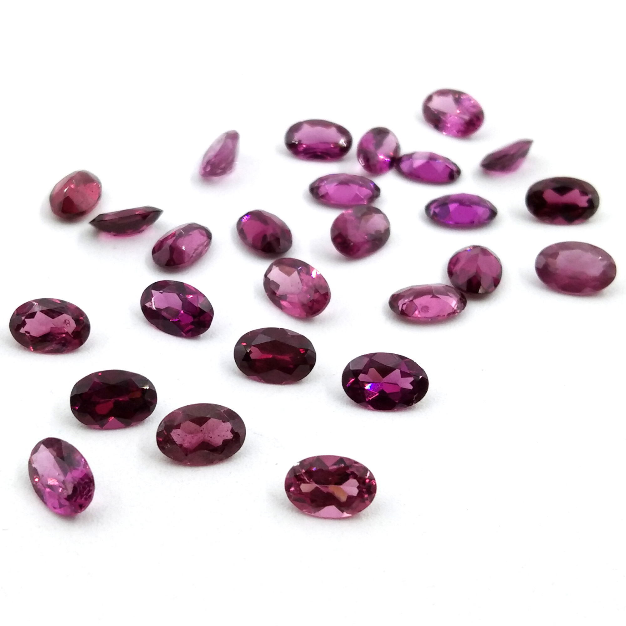 Rhodolite Oval Cut