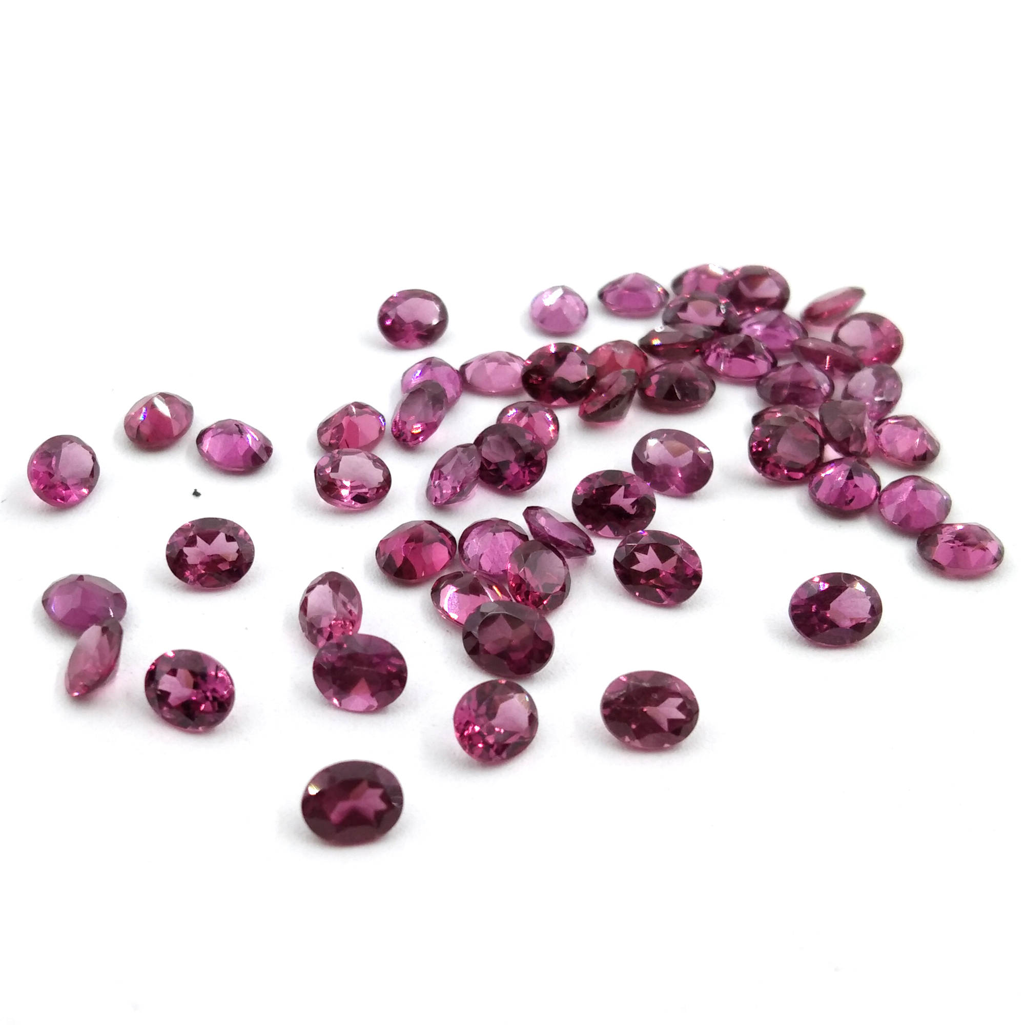 Rhodolite Oval Cut