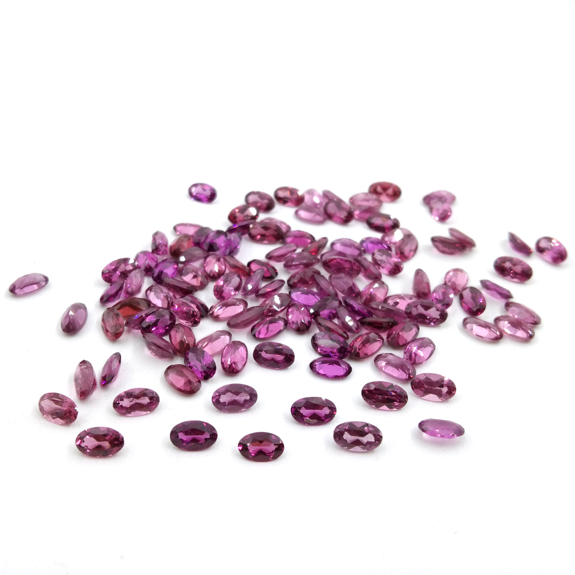 Rhodolite Oval Cut