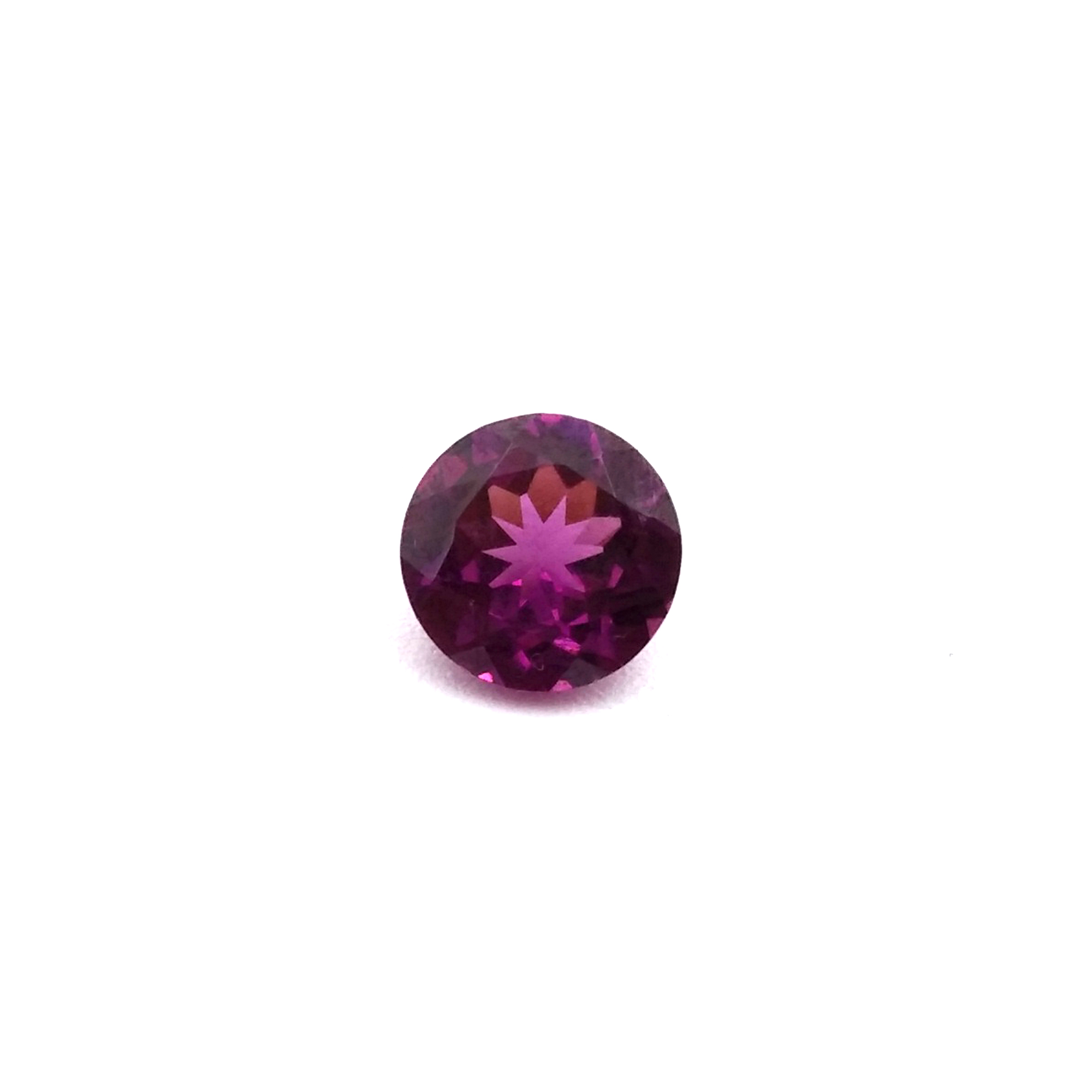 Rhodolite Round Cut