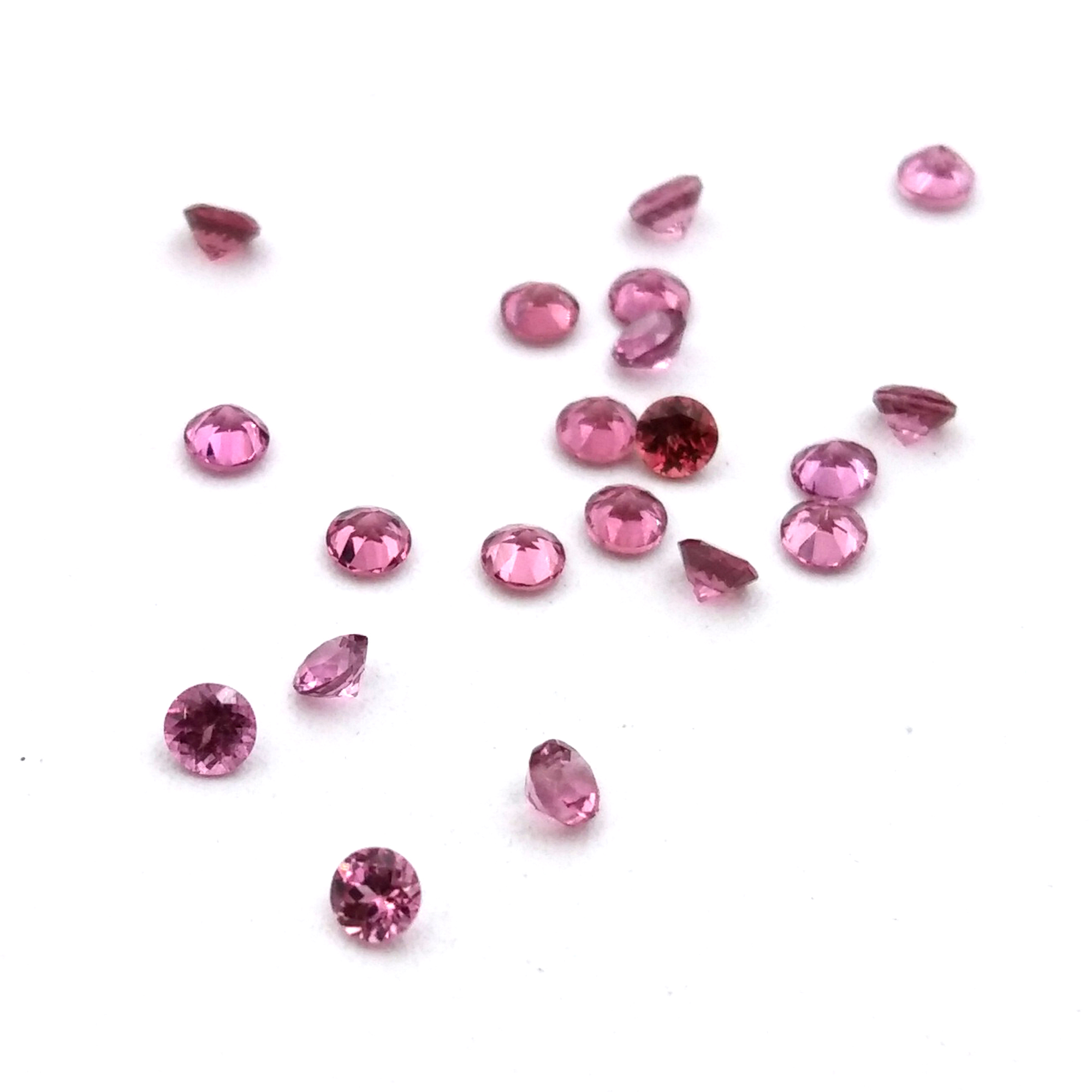 Rhodolite Round Cut