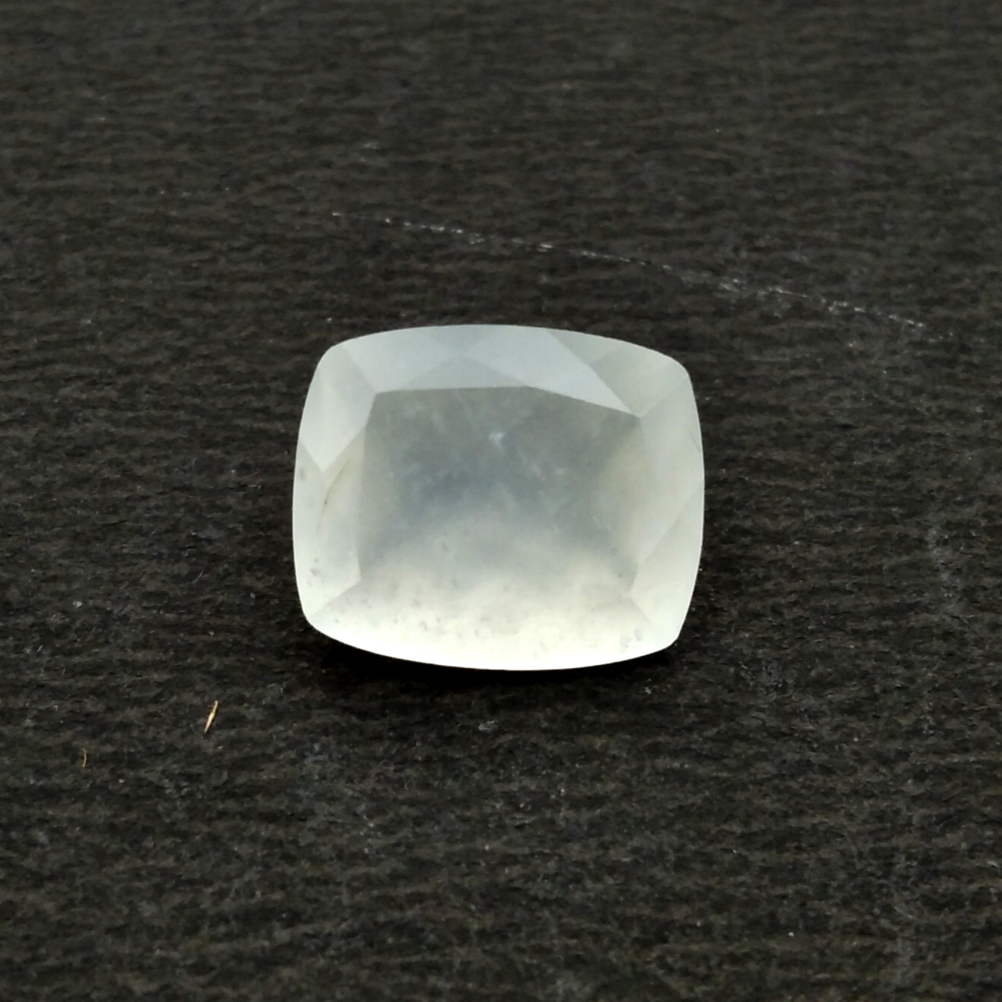 White Moonstone Oct.cushion Cut