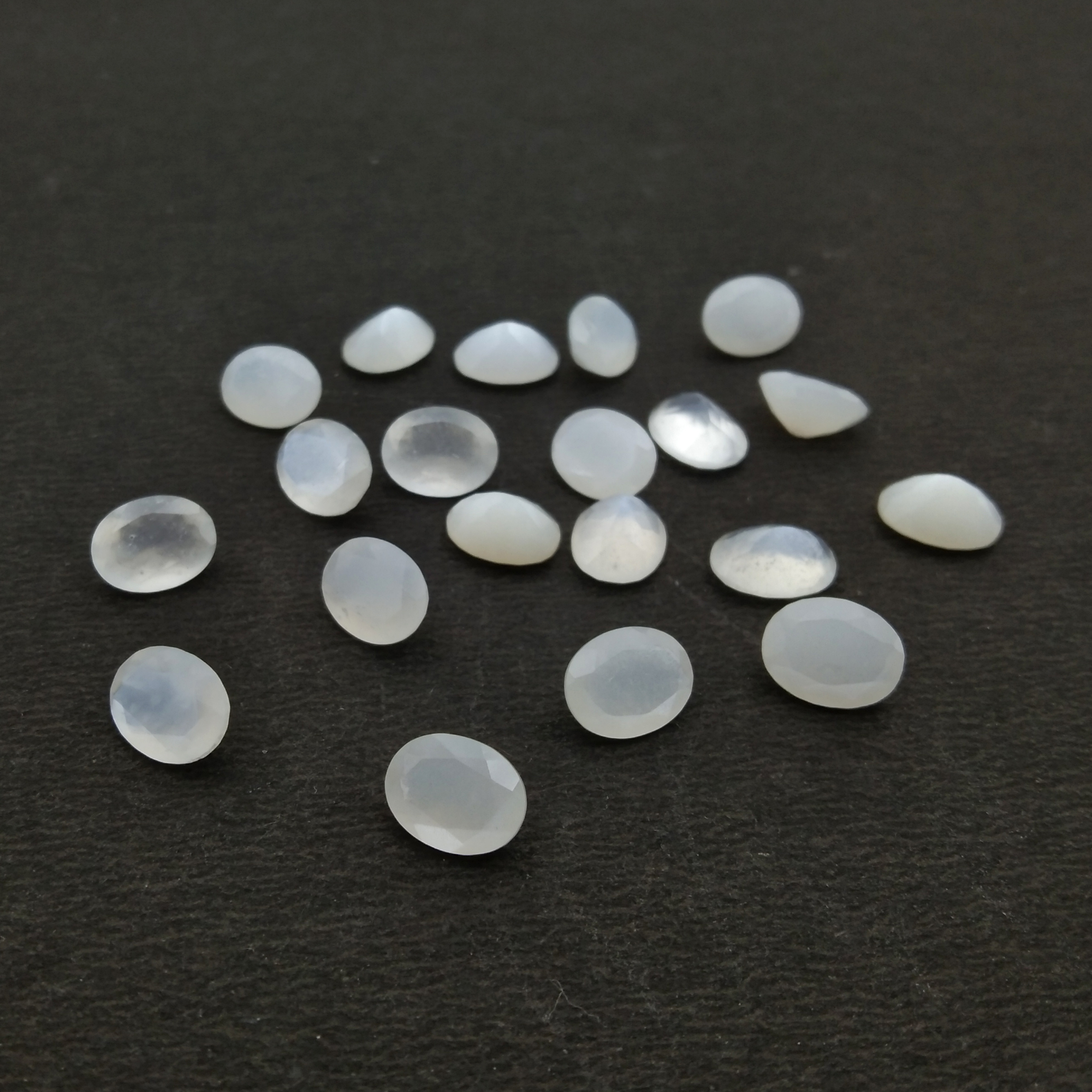 White Moonstone Oval Cut