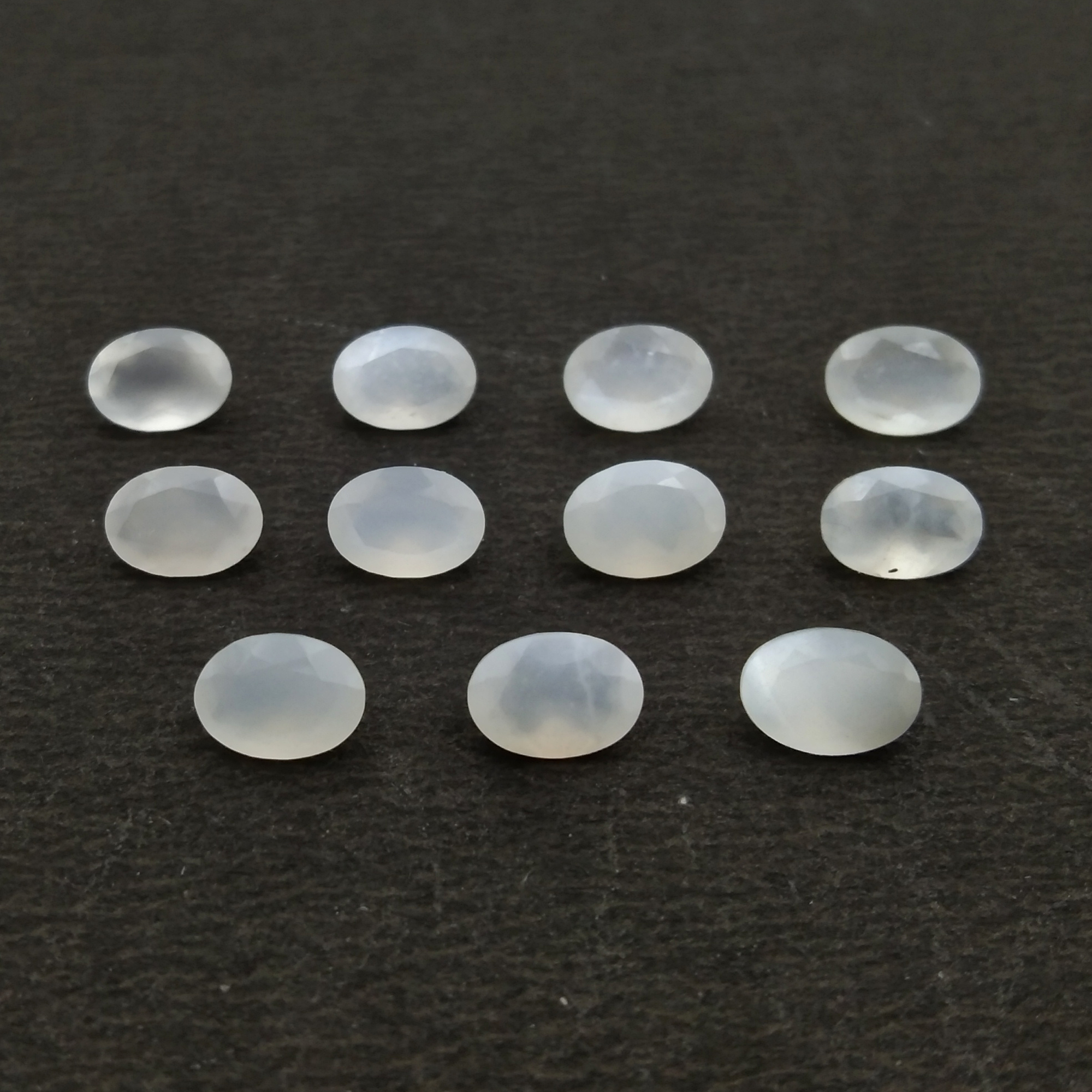 White Moonstone Oval Cut