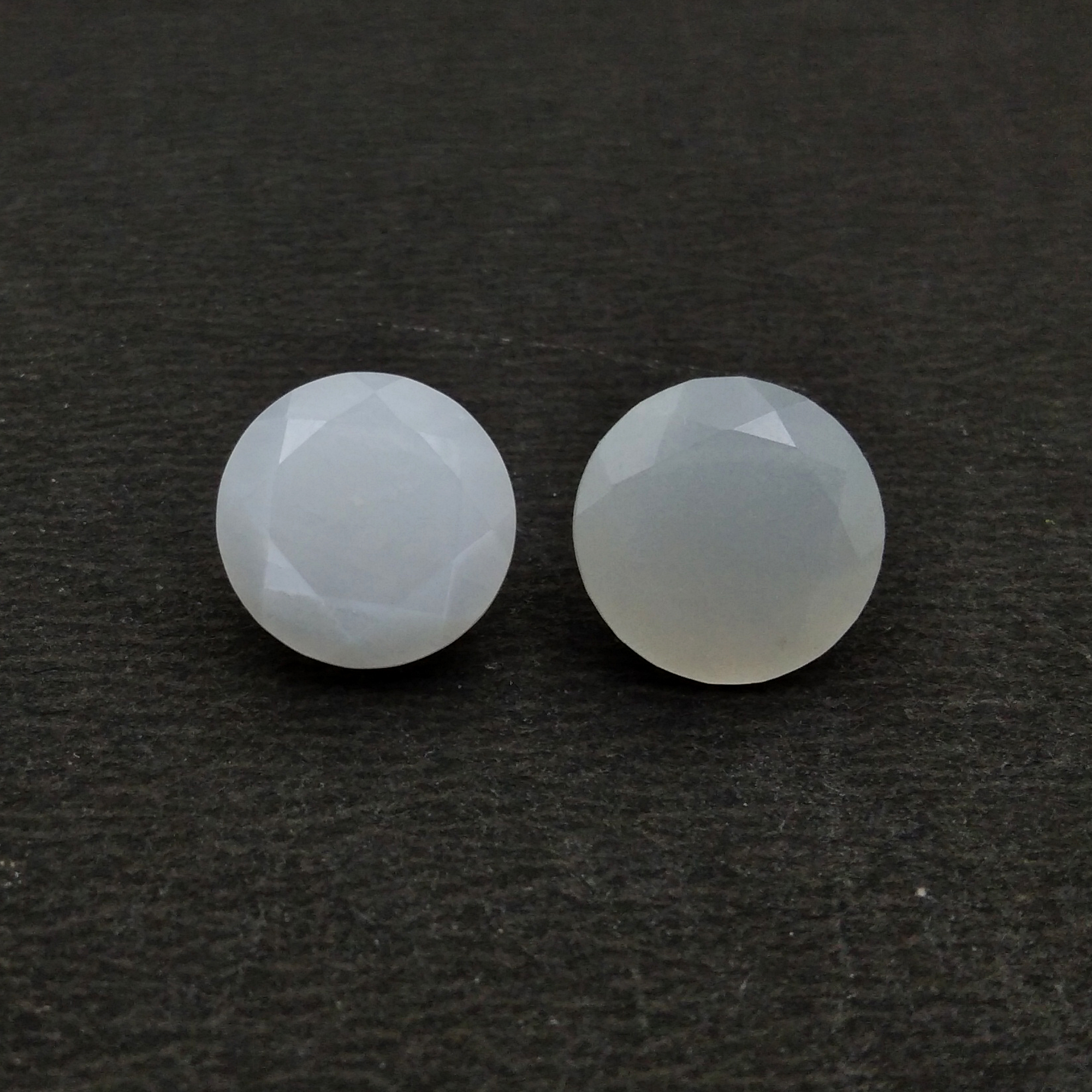 White Moonstone Round Cut