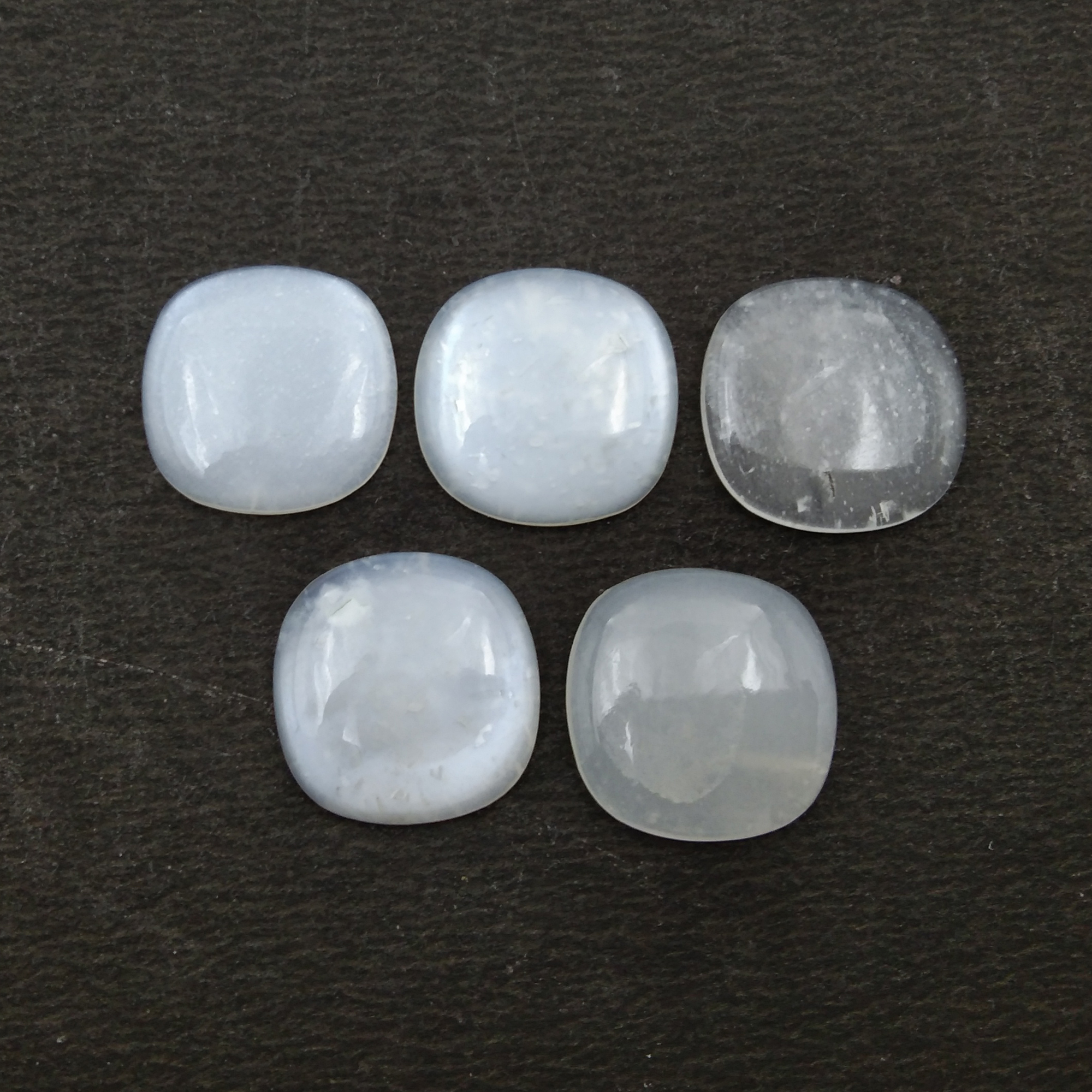 White Moonstone Cushion Cabochon   