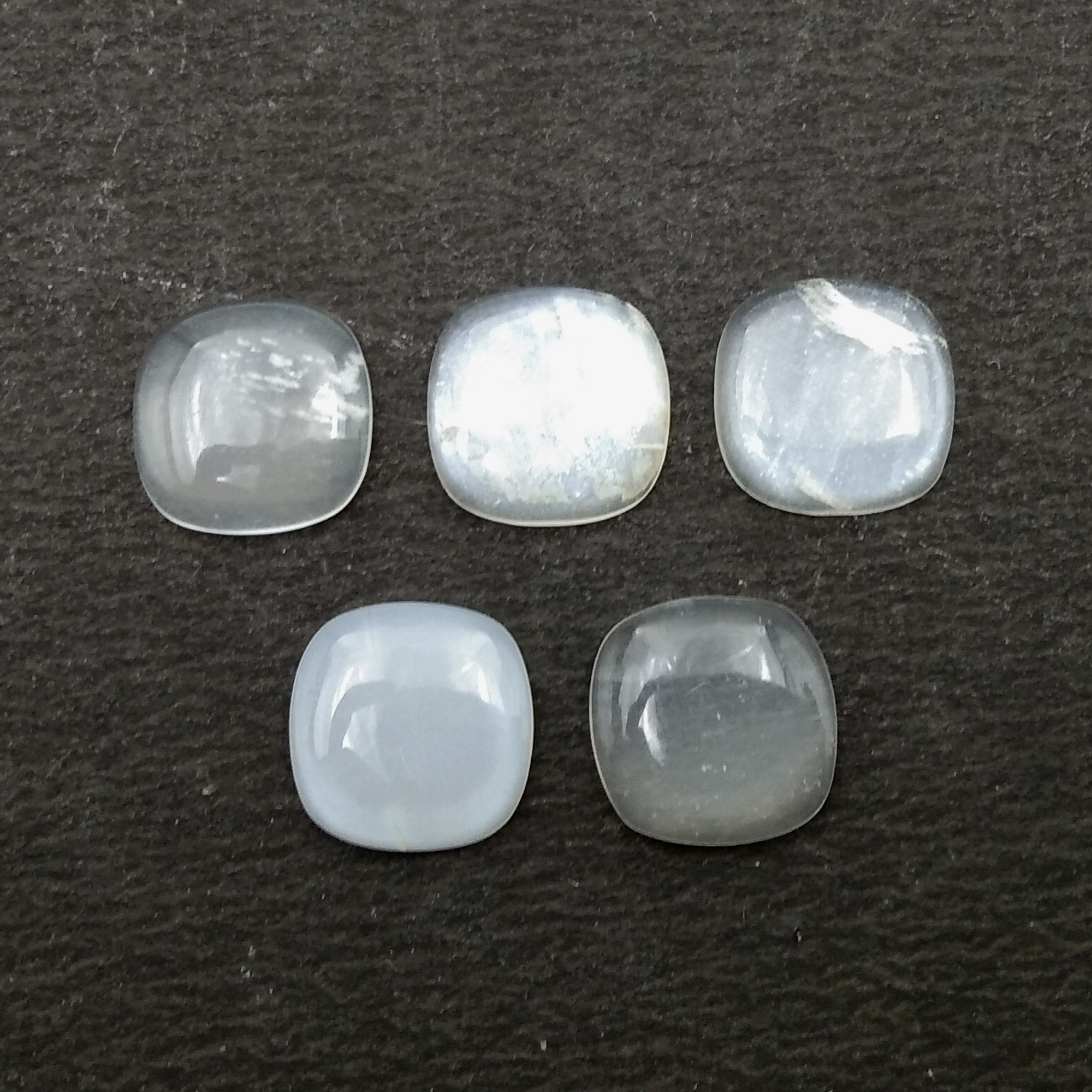 White Moonstone Cushion Cabochon   