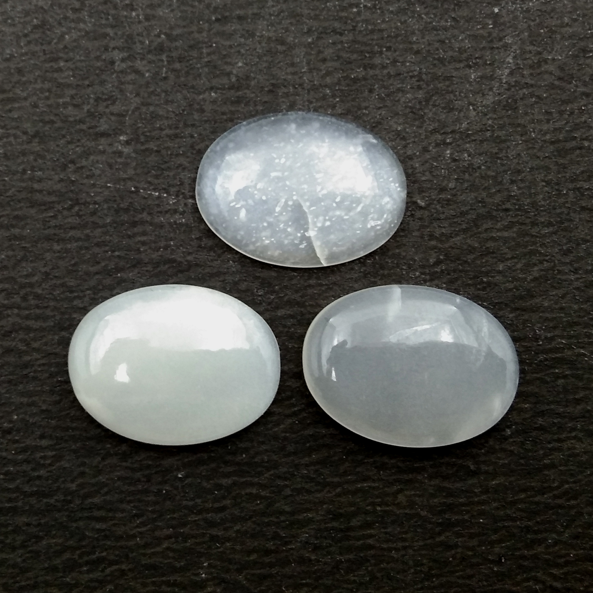 White Moonstone Oval Cabochon   