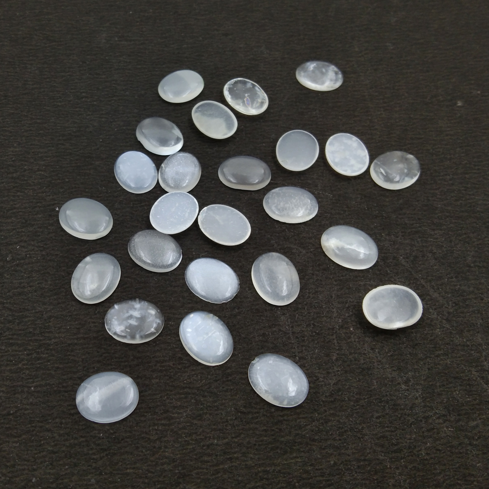 White Moonstone Oval Cabochon   